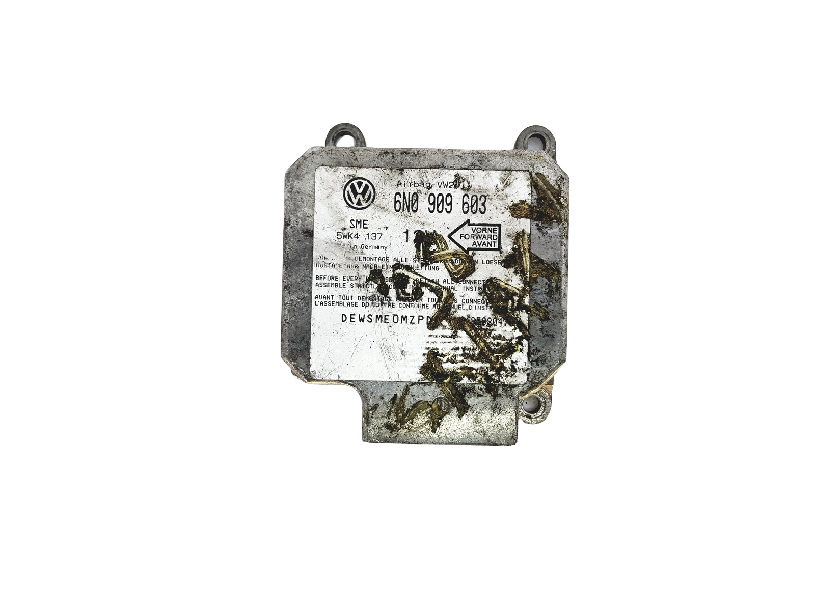 Módulo da unidade de controle 6N0909603 5WK4137 VW Siemens 22984 main product photo