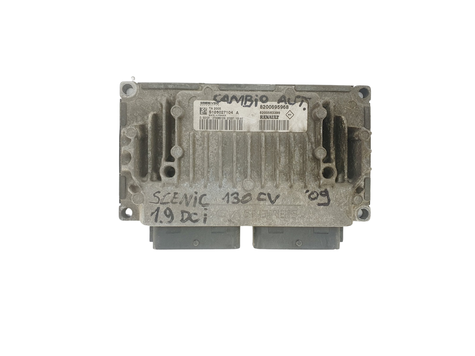 Unidade de Controlo S126027104A 8200695968 8200563399 Renault Siemens 41899 main product photo