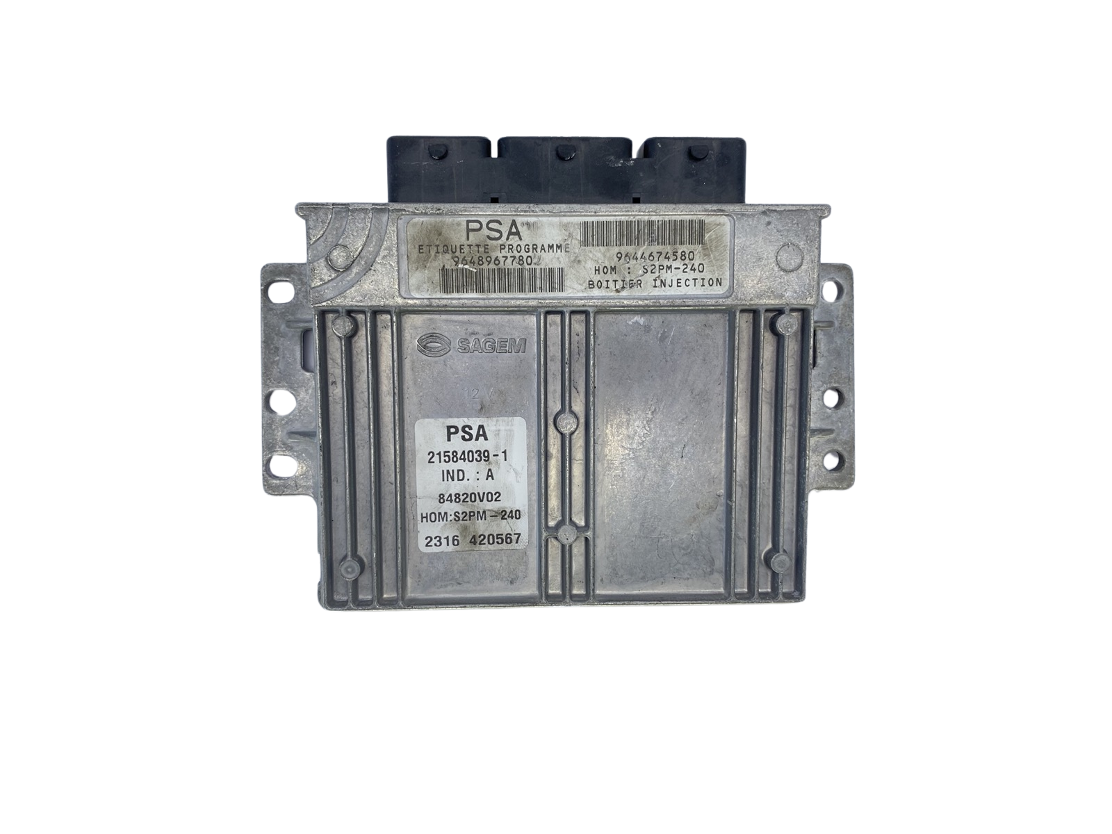 Unidade de Controlo 9648967780 9644674580 21584039-1 PSA Sagem main product photo