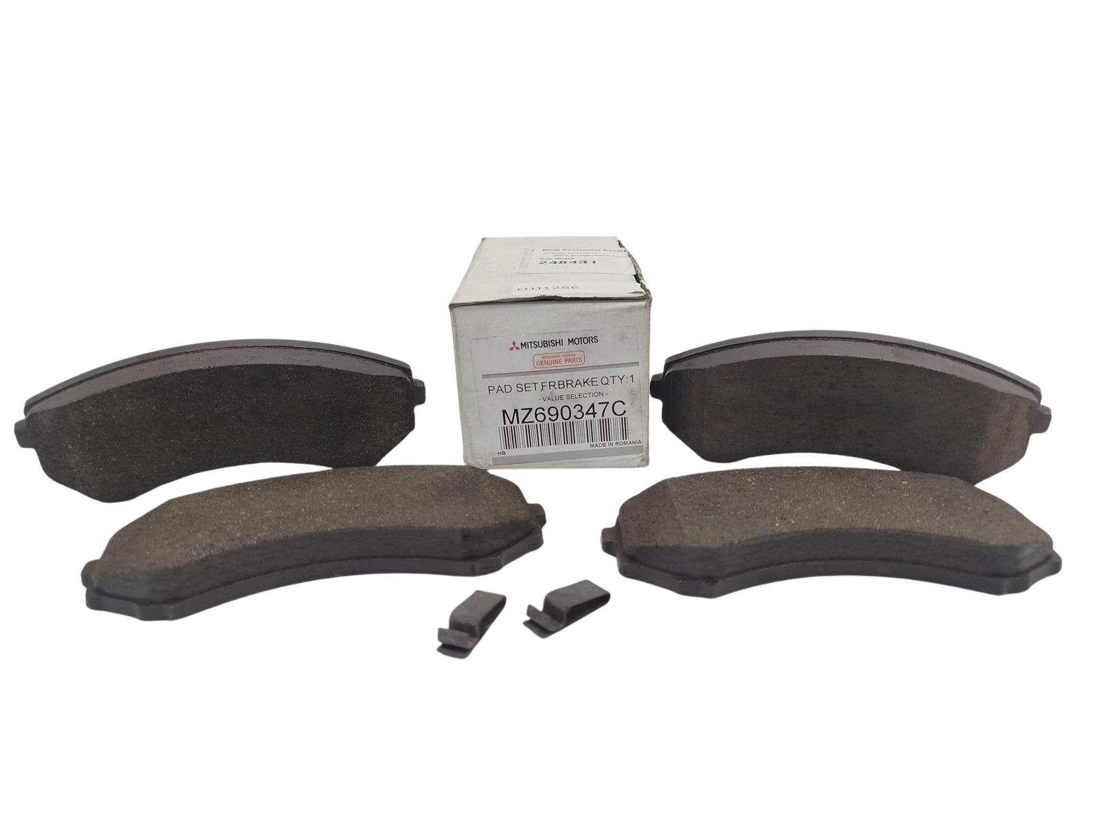 Pastilhas travão Novo Original Frente Mitsubishi MZ690347C main product photo