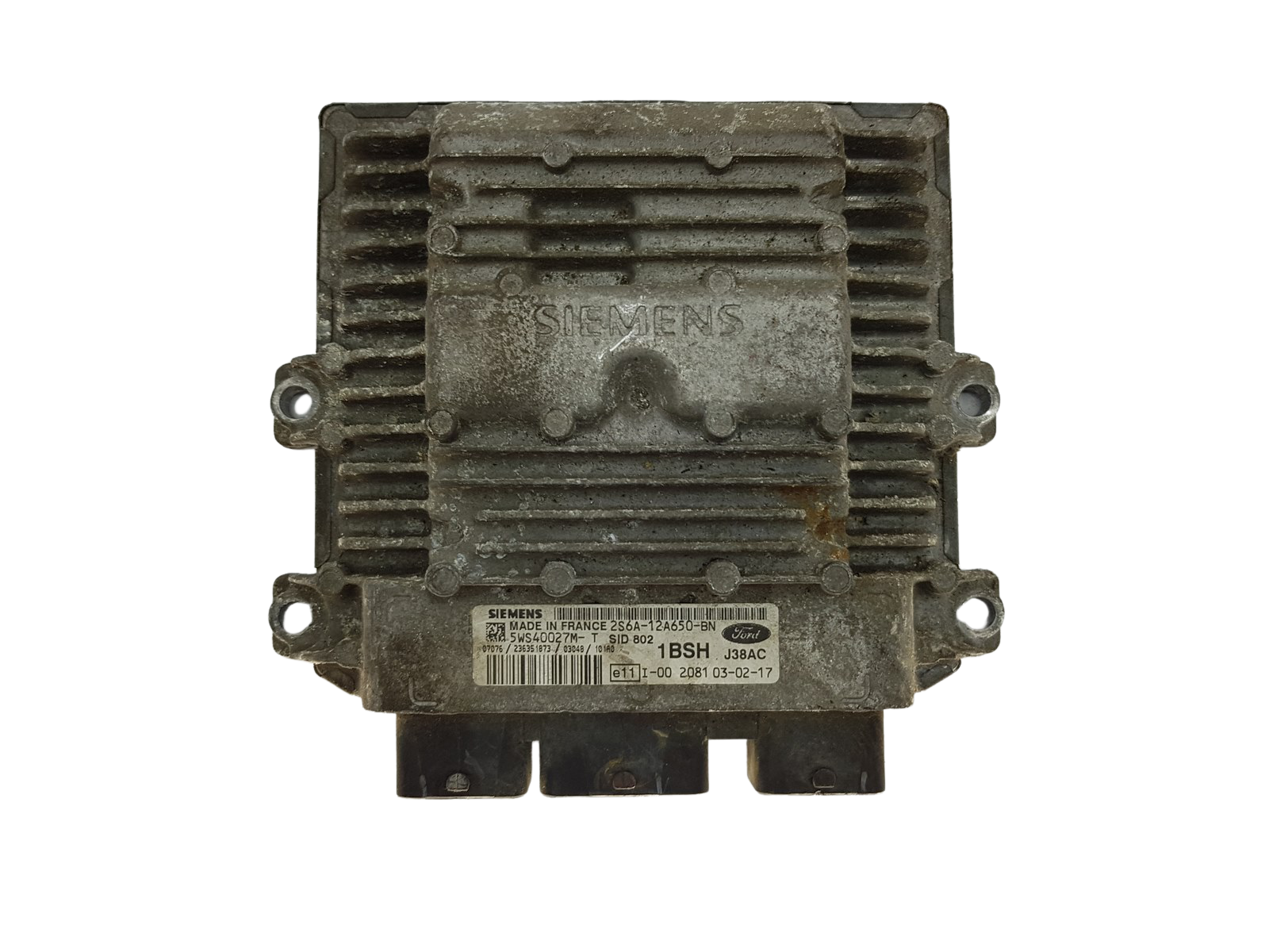 Unidade de Controlo 2S6A-12A650-BN 5WS40027M-T SID 802 Ford Siemens 14233 main product photo