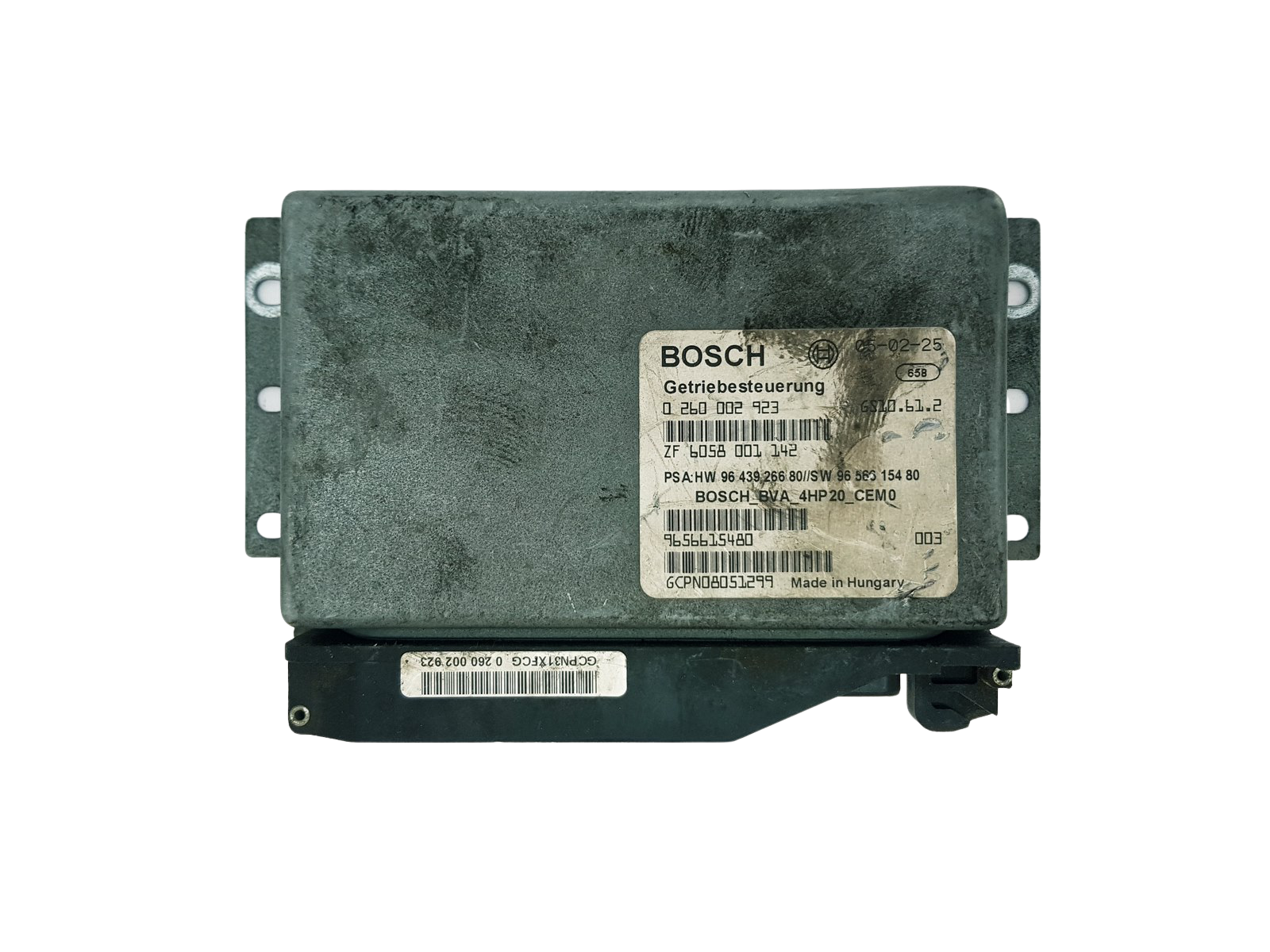 Unidade de Controlo 9643926680 9656615480 0260002923 PSA Bosch 32713 main product photo