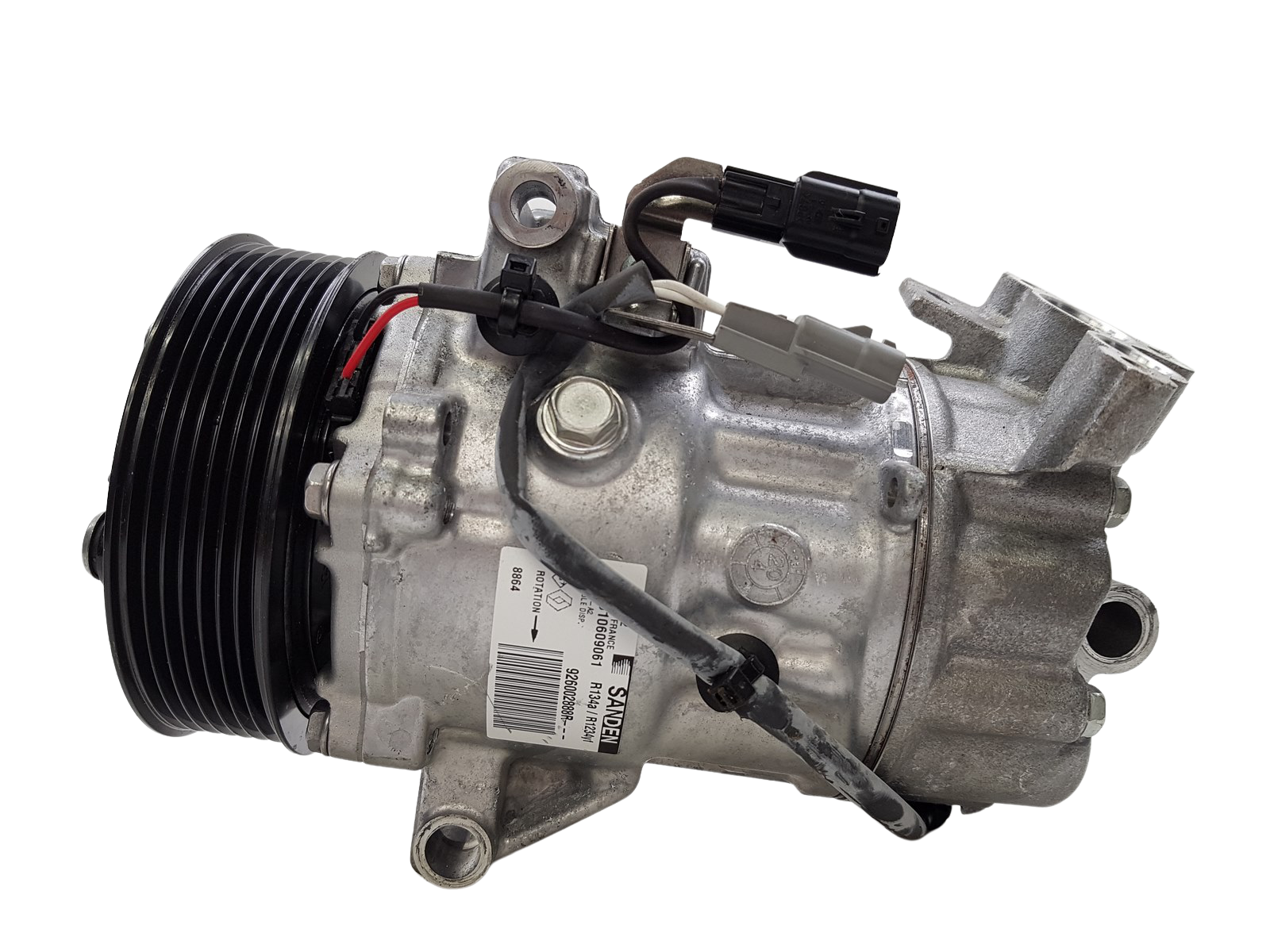 Compressor do Ar Condicionado Renault Clio 5 Captur 2 926002888R Sanden 0km main product photo