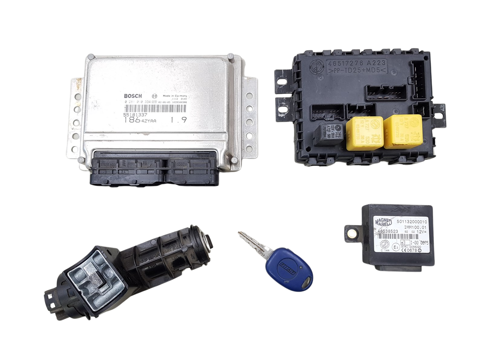 Kit de arranque Fiat Multipla 55181337 46517276 46538523 1.9JTD main product photo