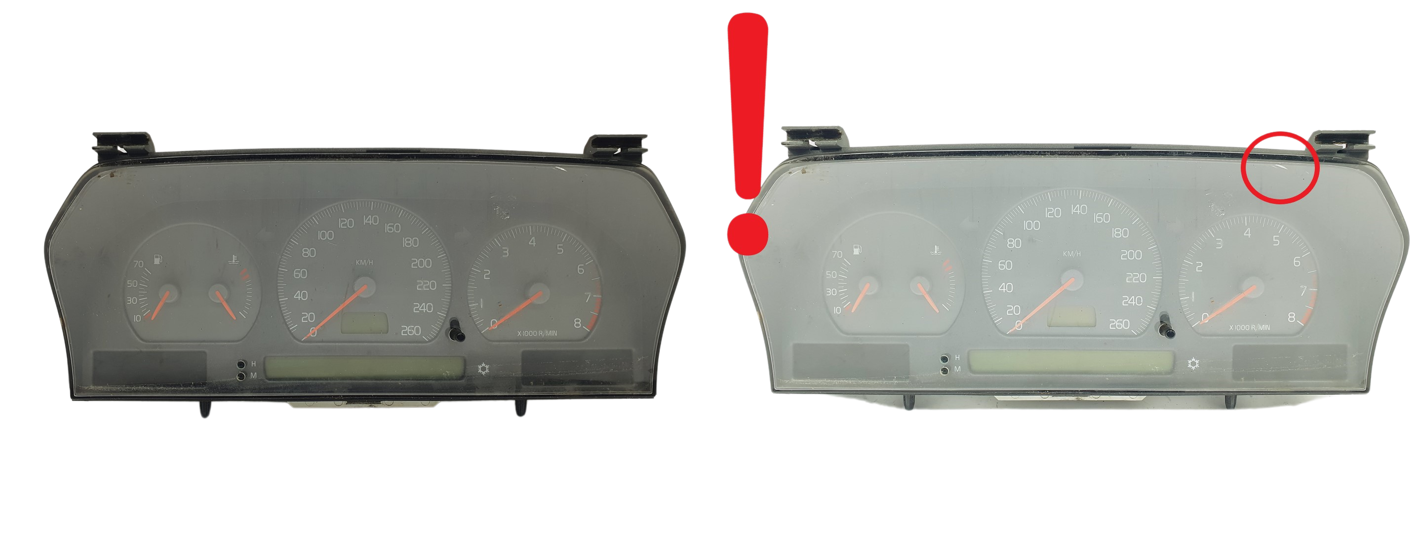 Velocímetro Volvo V70 S70 9148926 69794-660T 60936 main product photo