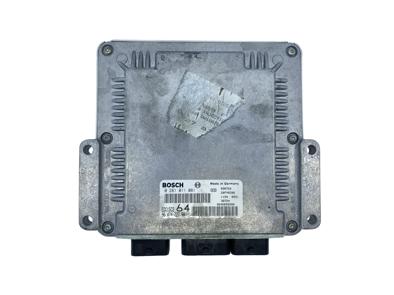 Unidade de Controlo 0281011081 9647472780 9646850580 PSA Bosch 64030 main product photo