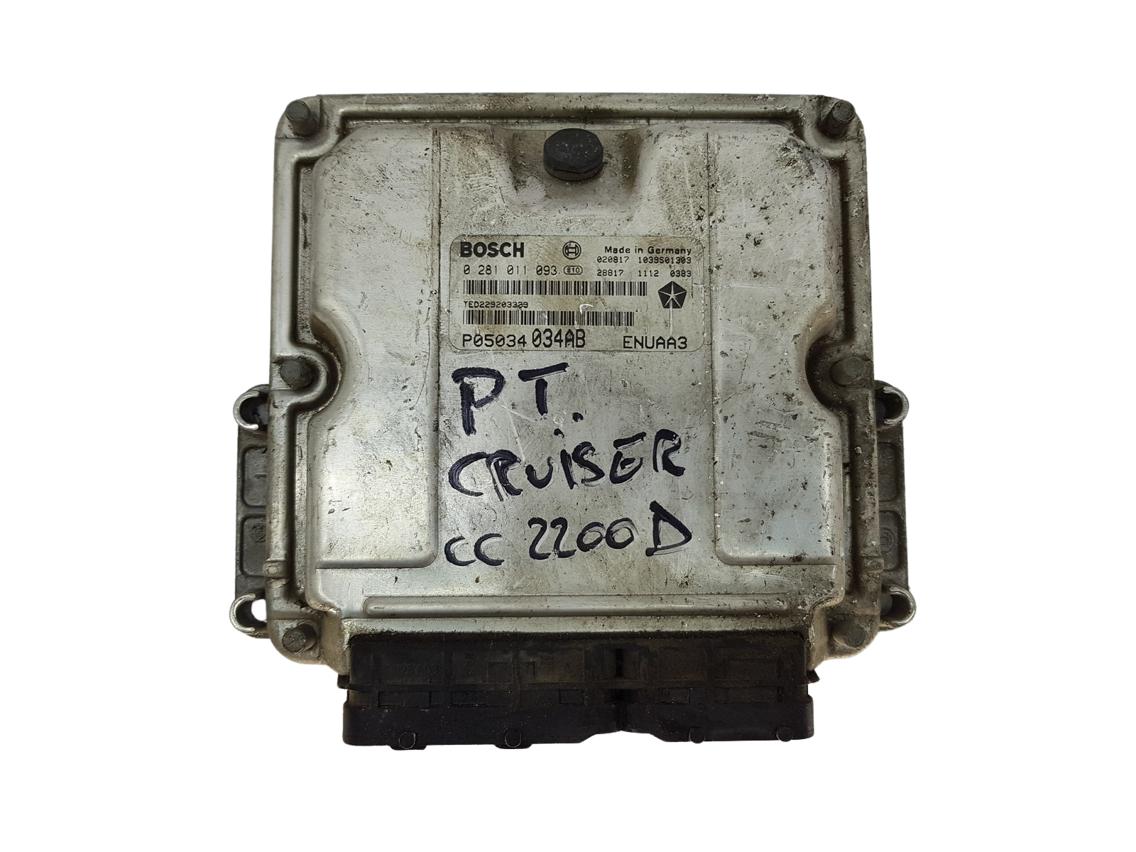 Unidade de Controlo P05034034AB 0281011093 Chrysler Bosch 15675 main product photo