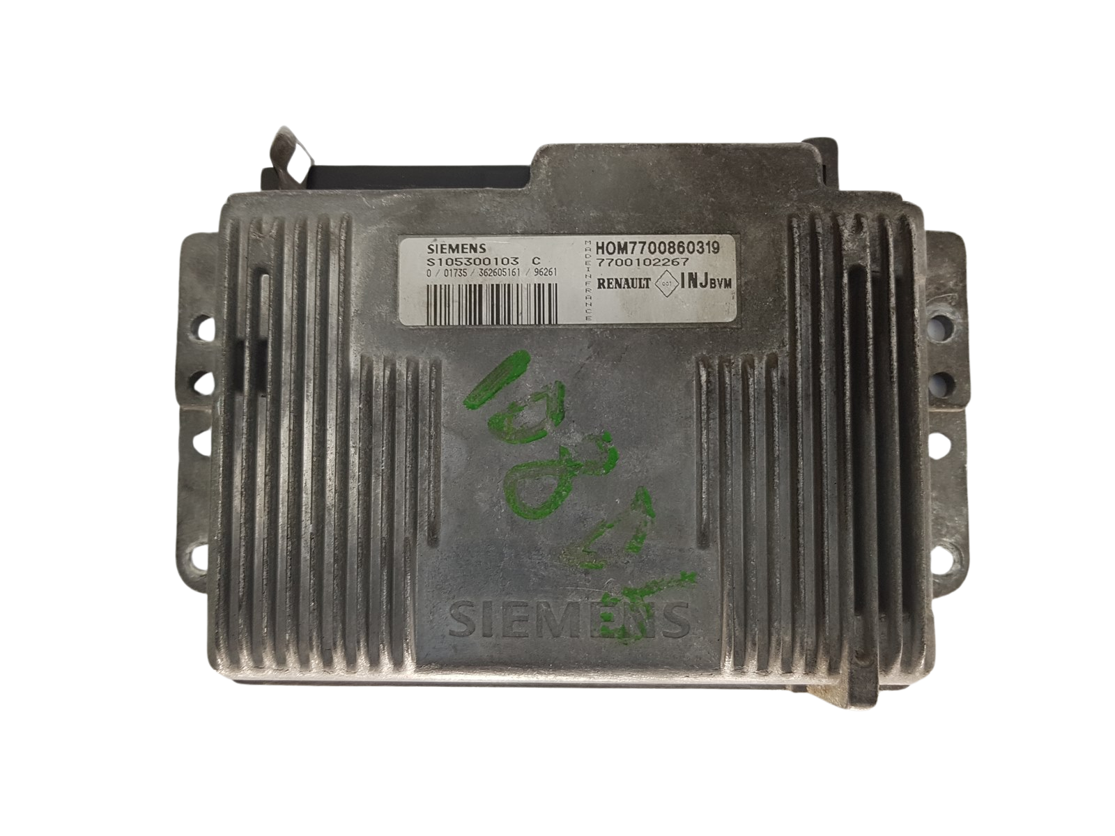 Unidade de Controlo S105300103C 7700860319 7700102267 Renault Siemens 3059 main product photo