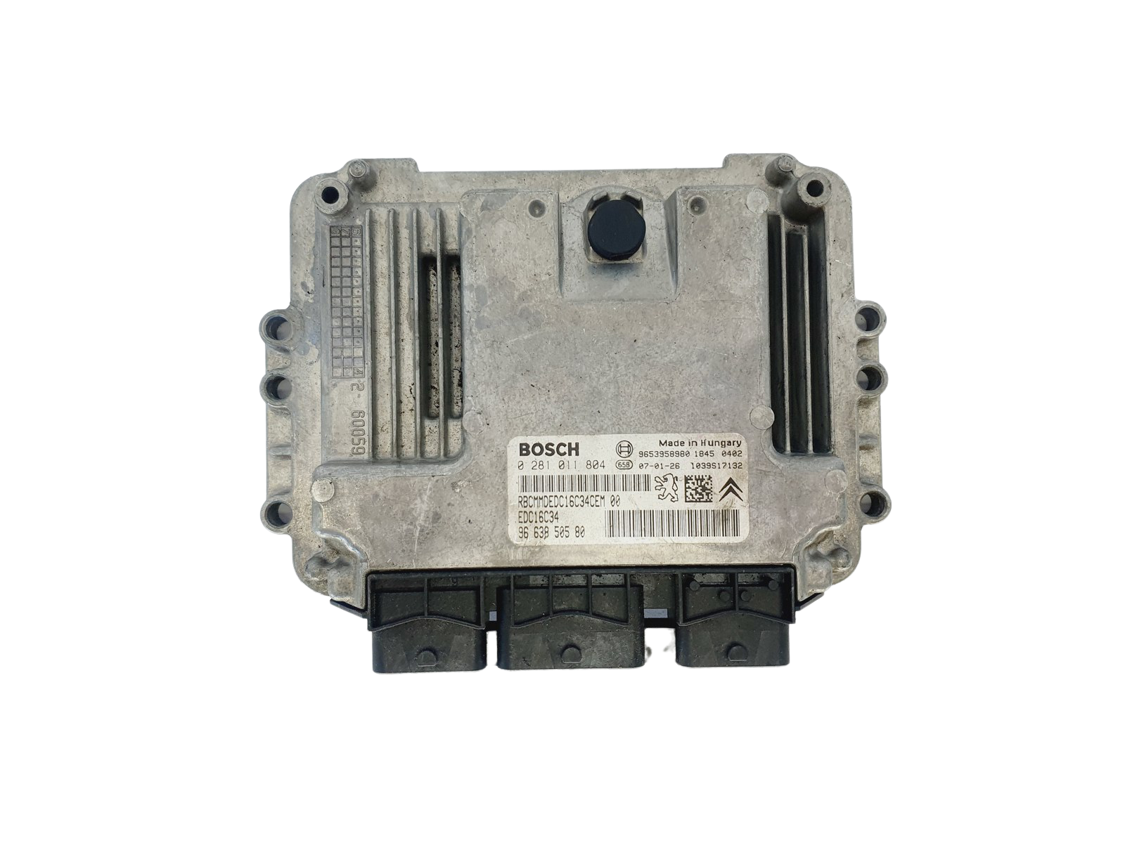 Unidade de Controlo 0281011804 9663850580 9653958980 PSA Bosch 36141 main product photo