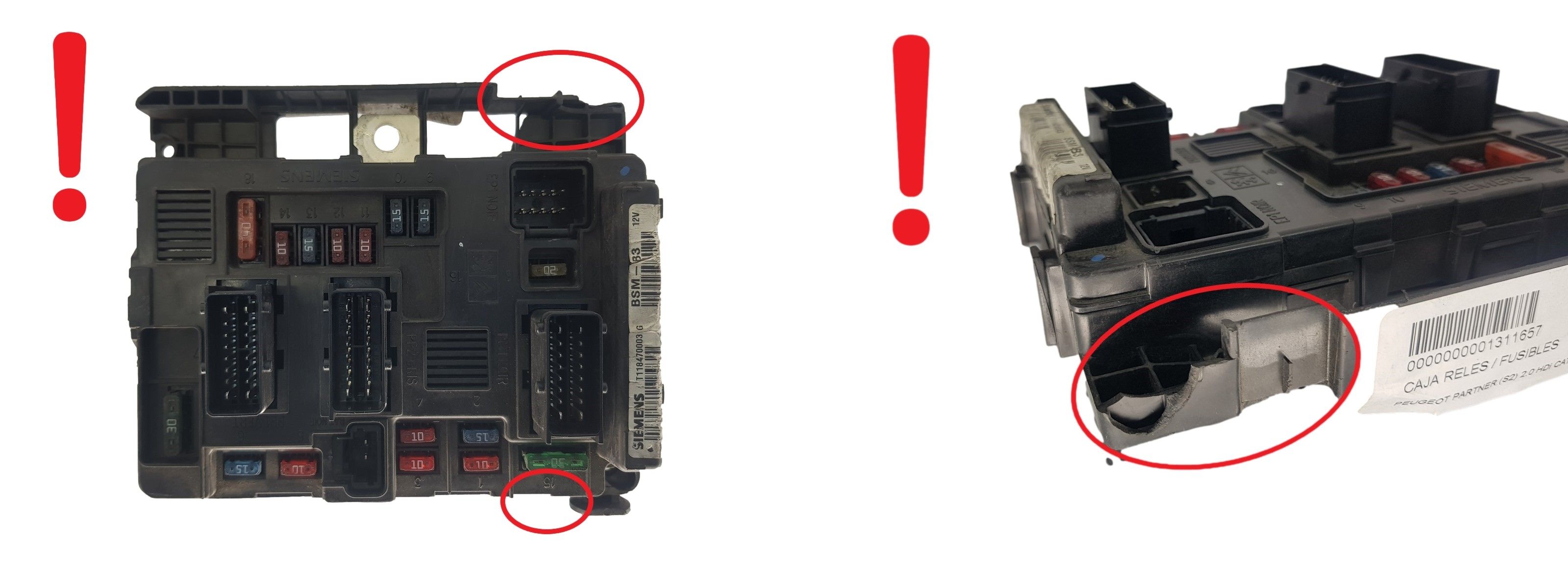 Unidade de Controlo BSM-B3 9643498880 T118470003G PSA Siemens 1905 main product photo