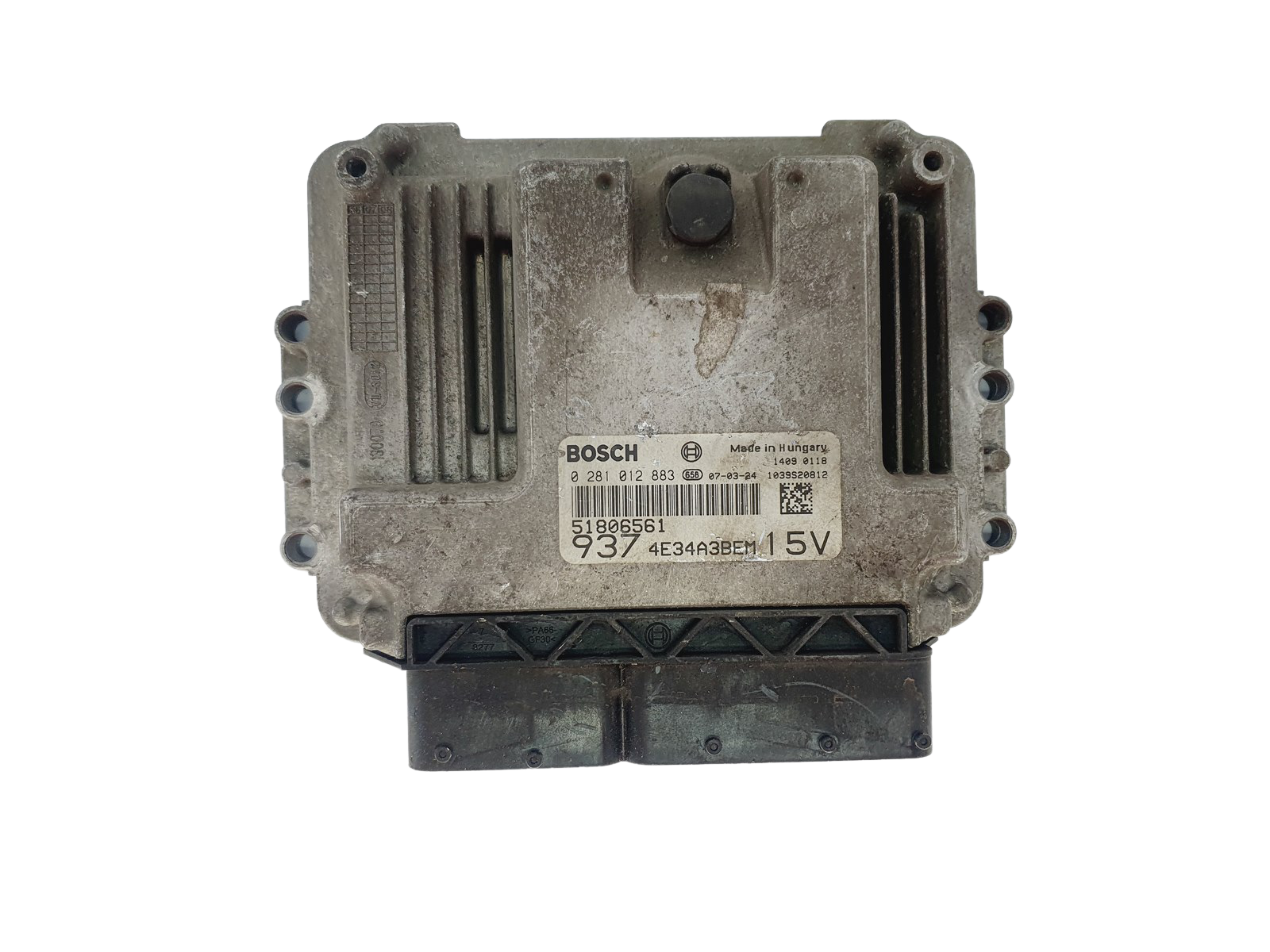 Unidade de Controlo 51806561 0281012883 Alfa Romeo Bosch 46186 main product photo