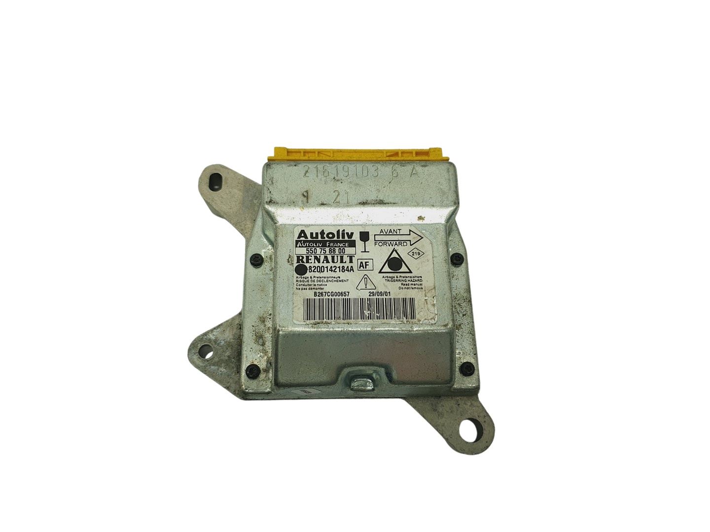 Módulo da unidade de controle 8200142184A 550758800 Renault Autoliv main product photo