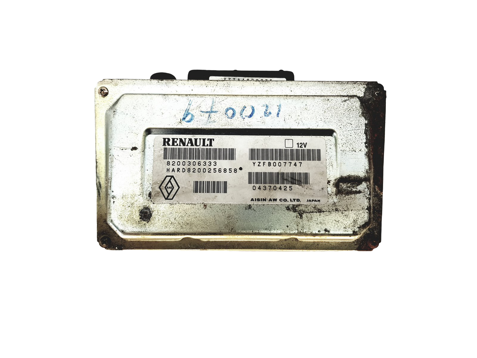 Unidade de Controlo 8200306333 8200256858 Renault 22492 main product photo