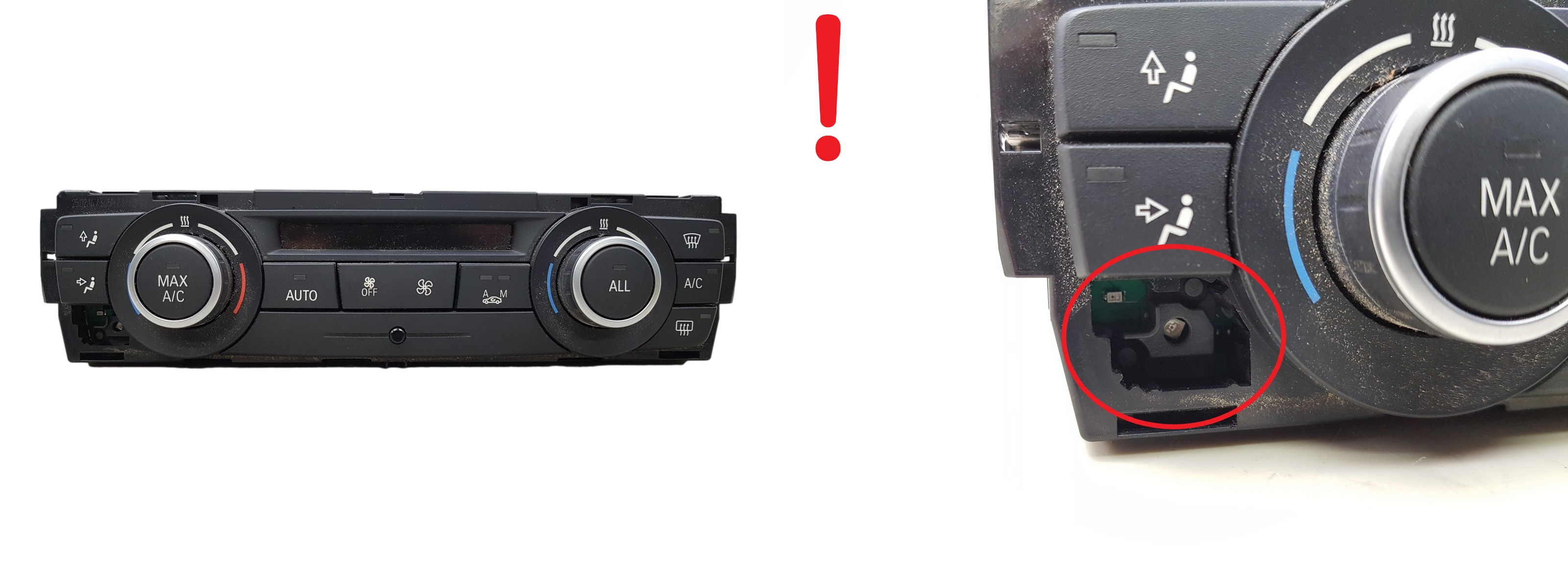 Unidade de Controlo do Aquecedor A/C BMW 1 6411 9292263 main product photo
