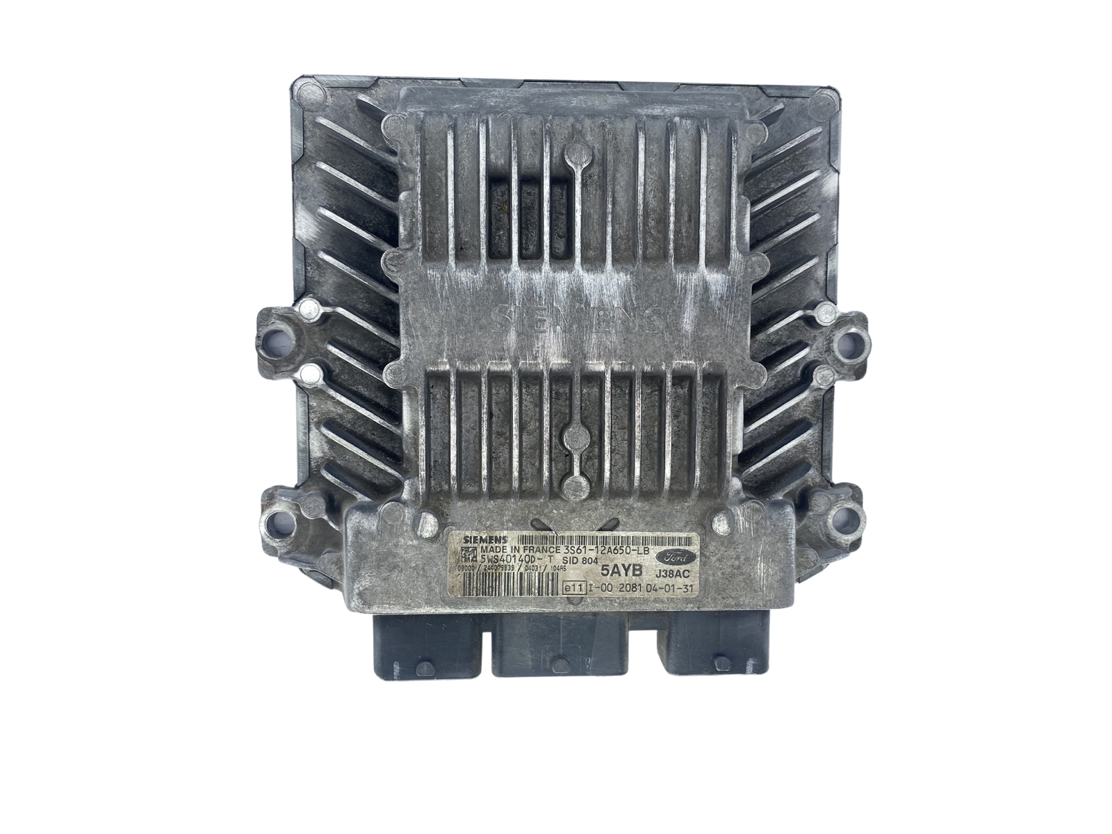Unidade de Controlo 3S61-12A650-LB 5WS40140D-T SID 804 Ford Siemens 50760 main product photo