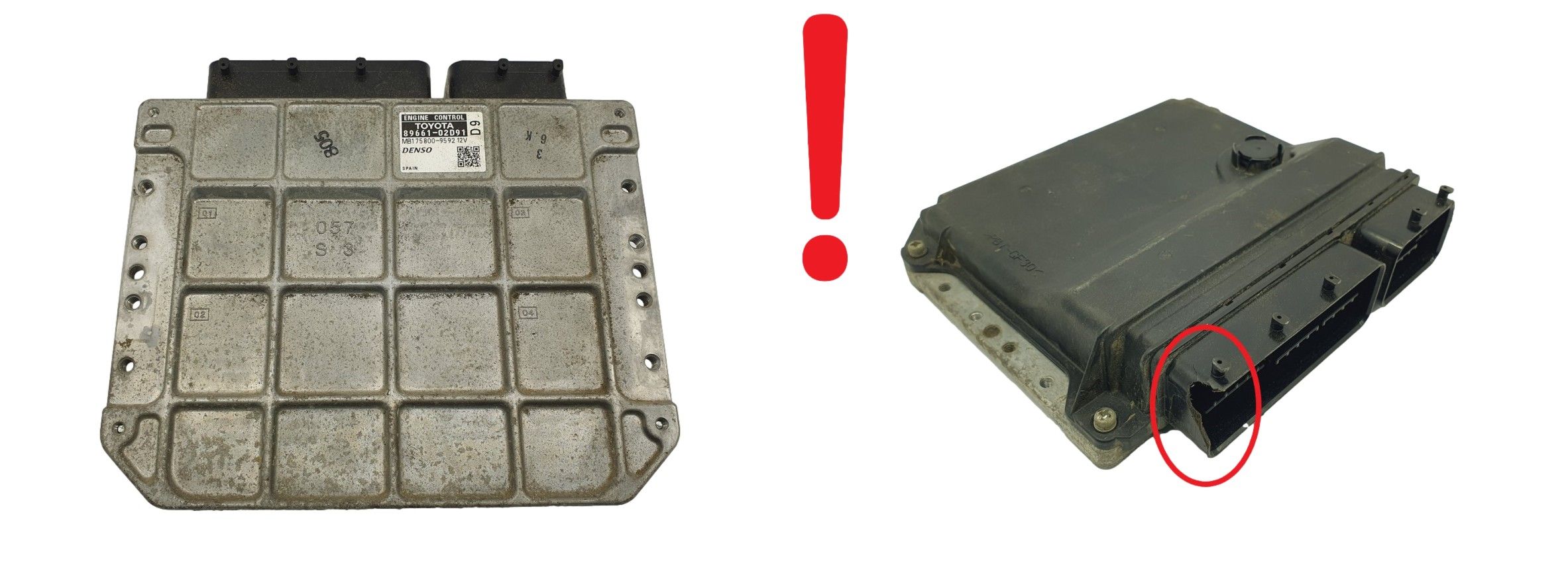 Unidade de Controlo 89661-02D91 MB175800-9592 Toyota Denso main product photo