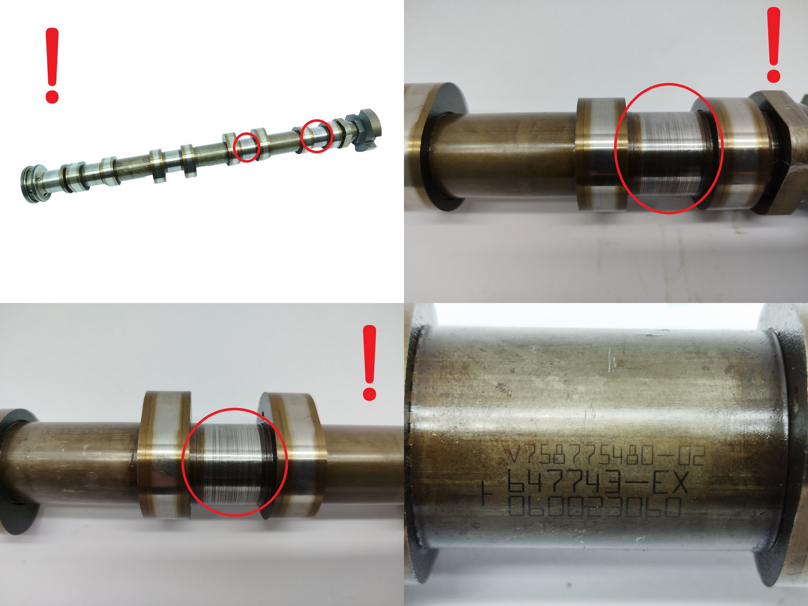 Árvore de Cames V758775480 1.6 VTI Citroen Peugeot Mini 34 main product photo