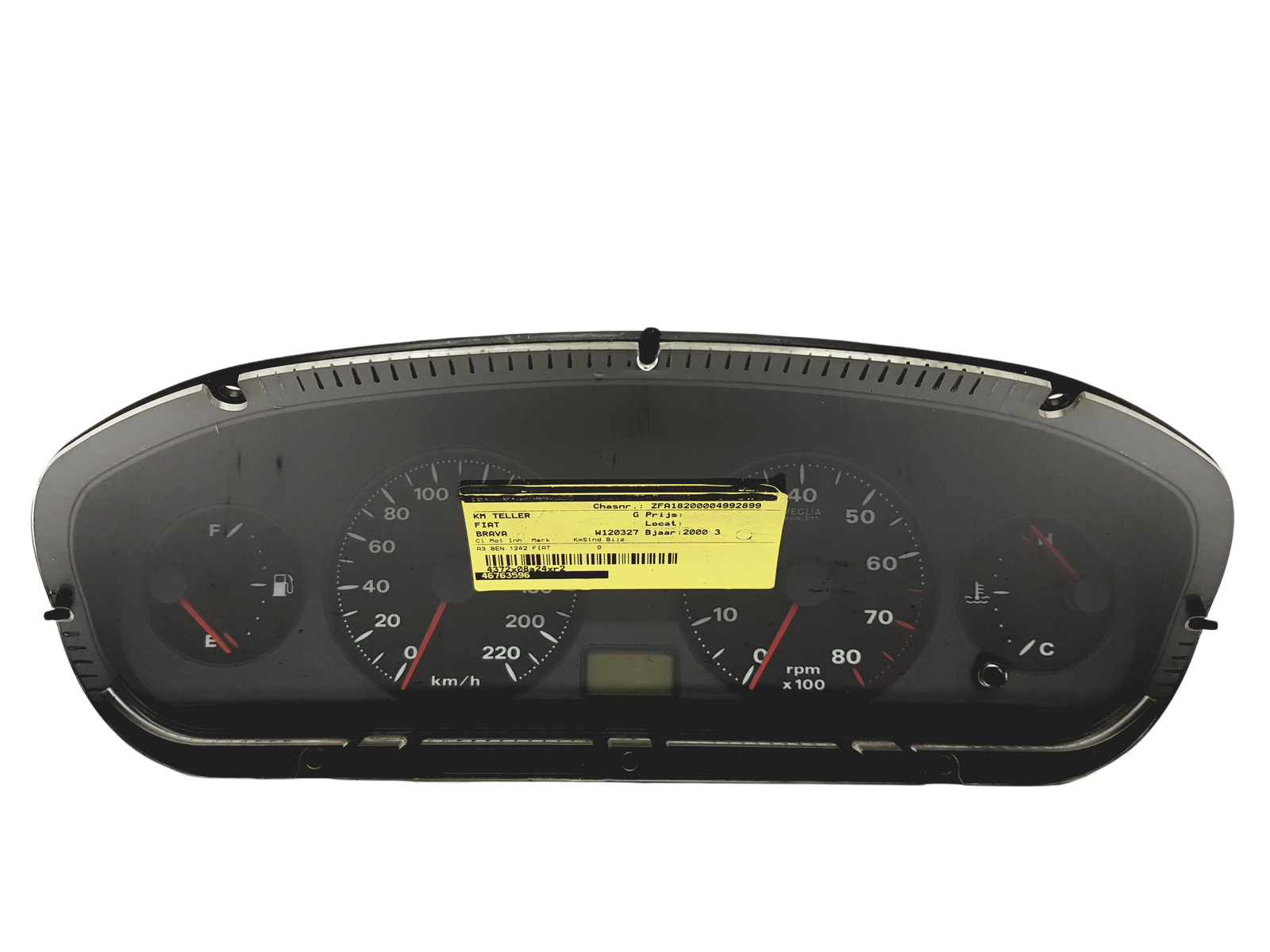 Conta-rotações Fiat Bravo Brava 46763596 6063459917 30842 main product photo