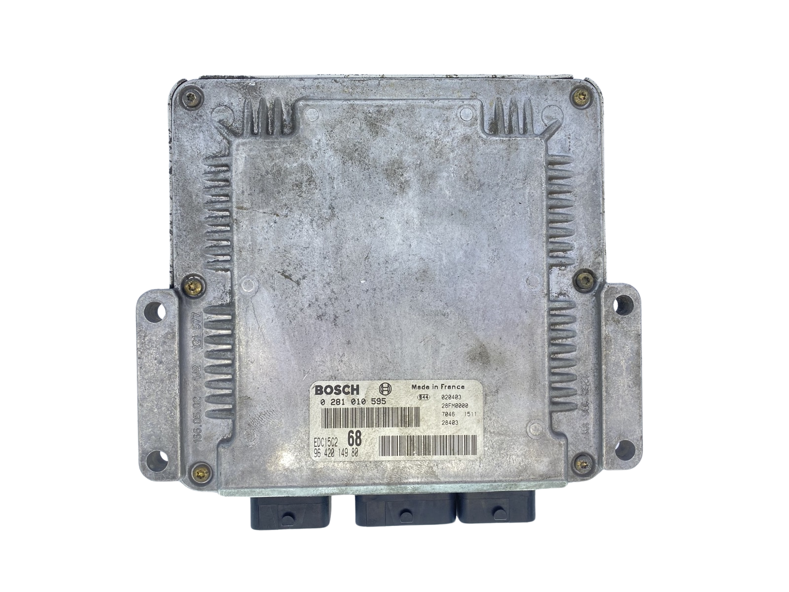 Unidade de Controlo 0281010595 9642014980 PSA Bosch 63609 main product photo