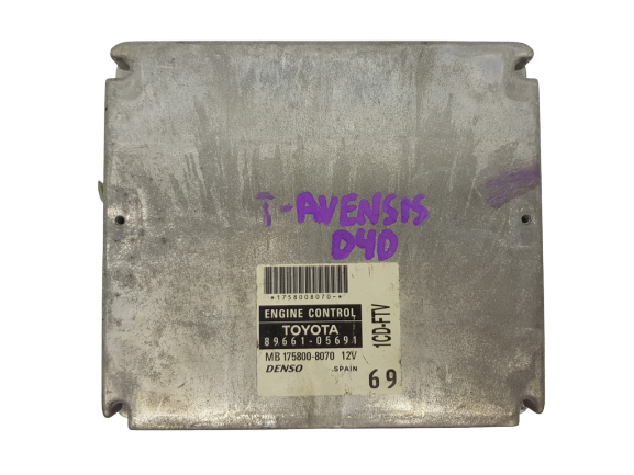 Unidade de Controlo do Motor ECU Toyota 89661-05691 MB175800-8070 Denso main product photo
