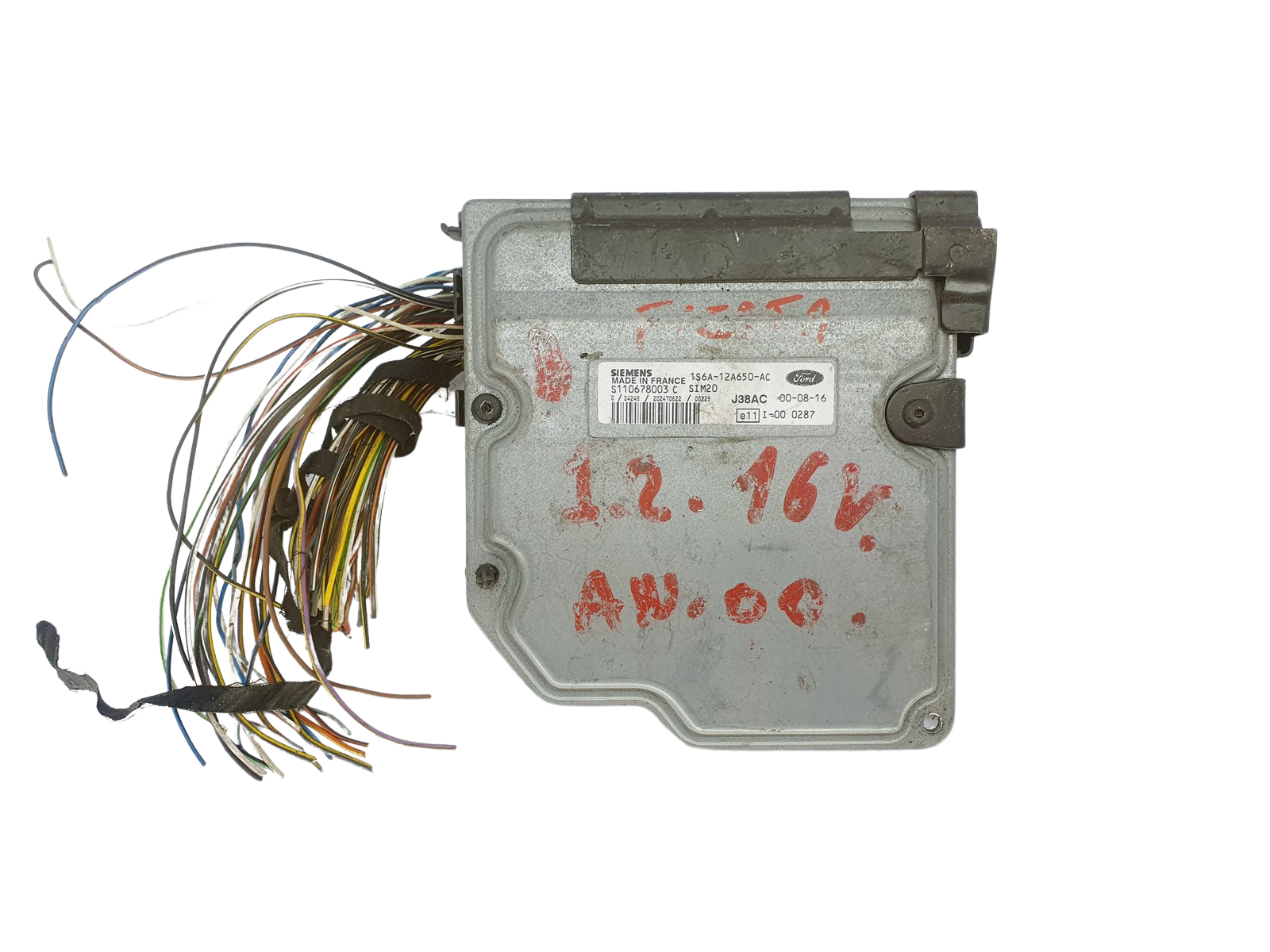 Unidade de Controlo S110678003C 1S6A-12A650-AC SIM20 Ford Siemens main product photo