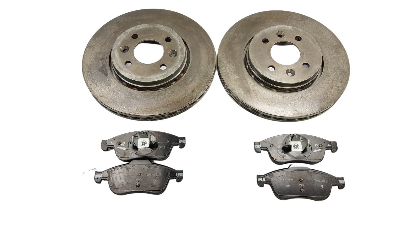 Discos de travão Frente 402068053R 410A12582R 280mm Renault Clio 5 0km main product photo