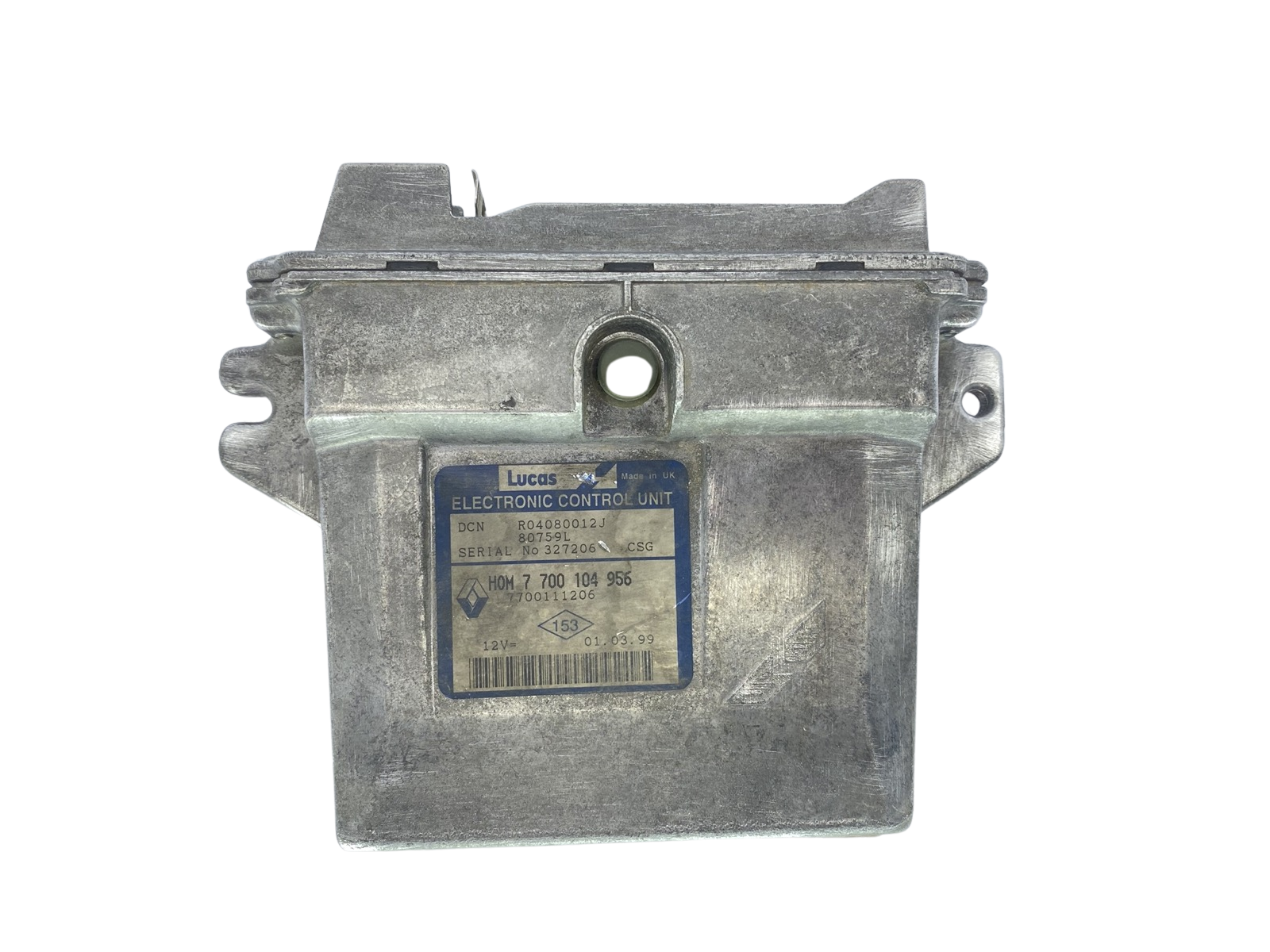 Unidade de Controlo 7700104956 7700111206 R04080012J 80759L Renault 63812 main product photo