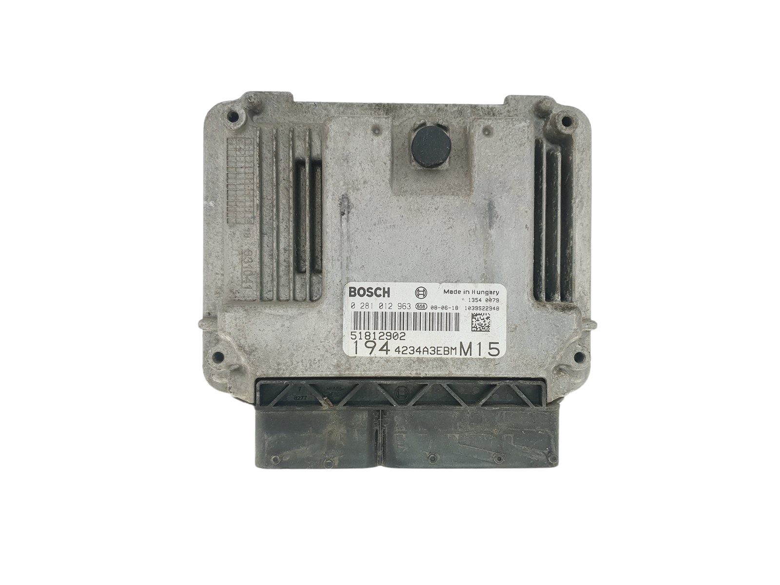 Unidade de Controlo 51812902 0281012963 4234A3EBM Fiat Bosch 46975 main product photo