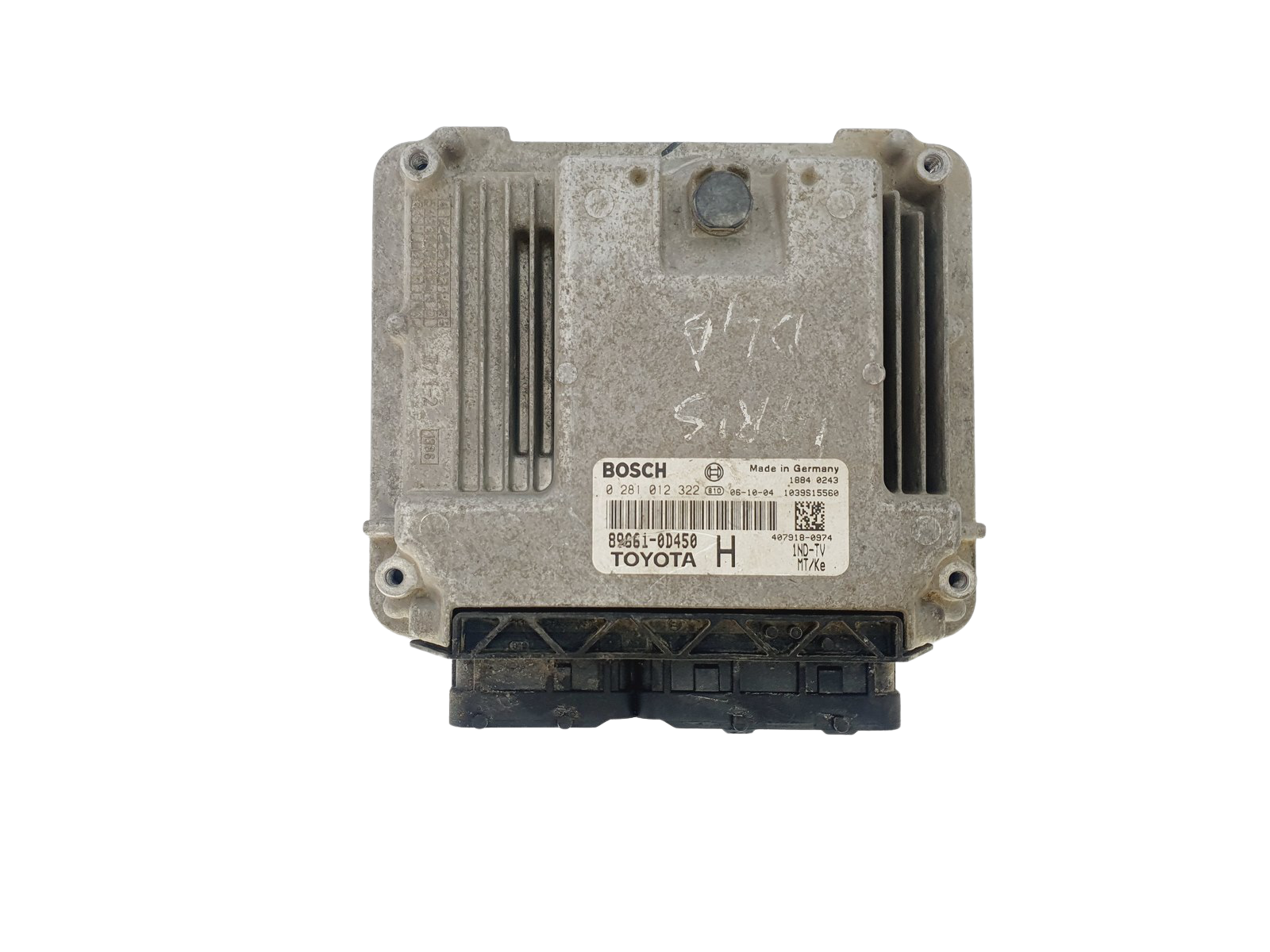Unidade de Controlo 89661-0D450 0281012322 Toyota Bosch 38387 main product photo