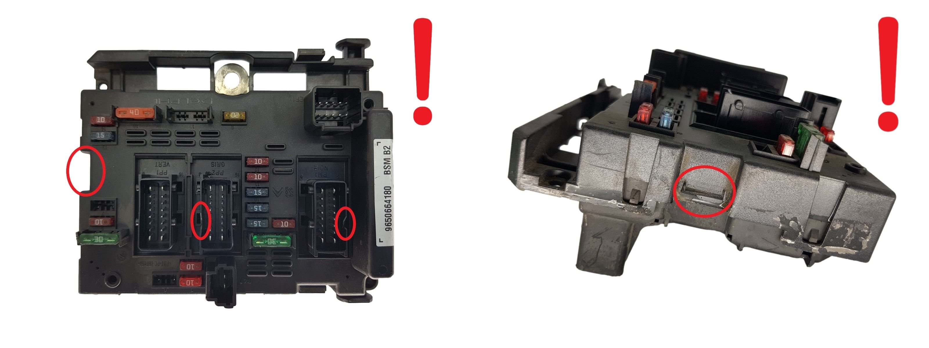 Unidade de Controlo BSM B2 9650664180 PSA Delphi 1732 main product photo