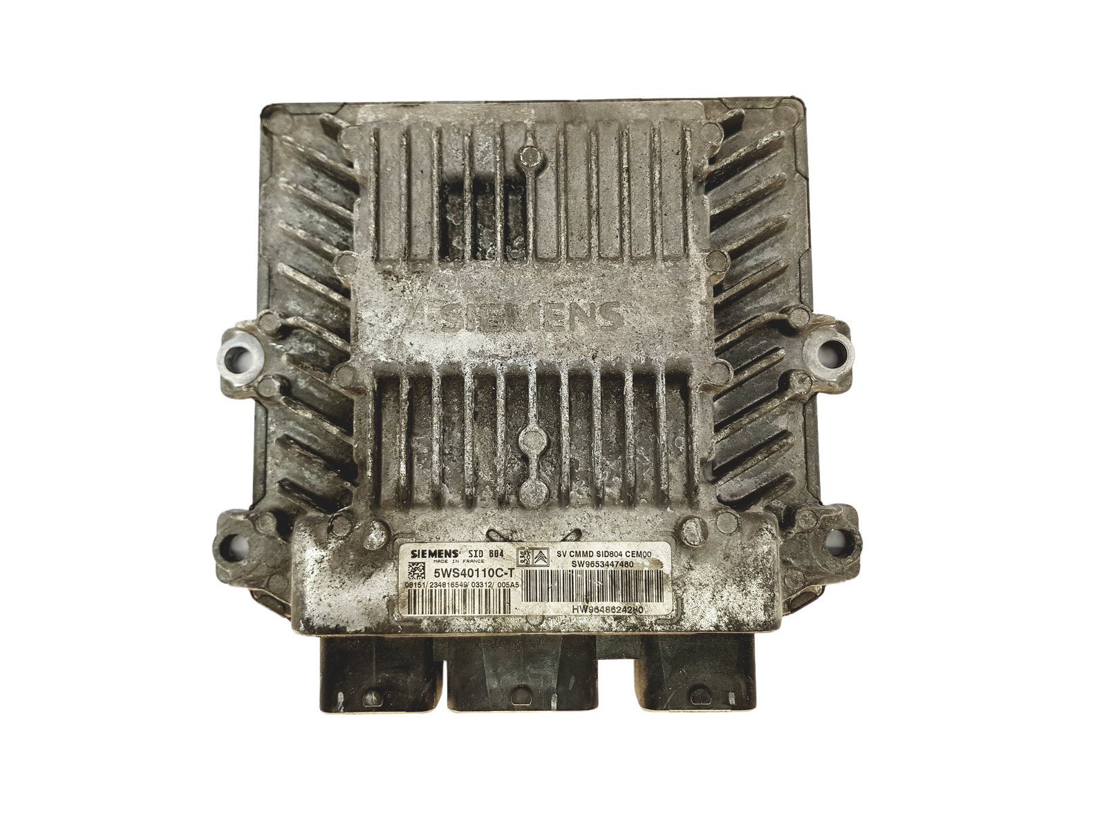 Unidade de Controlo 9653447480 9648624280 5WS40110C-T PSA Siemens 27583 main product photo