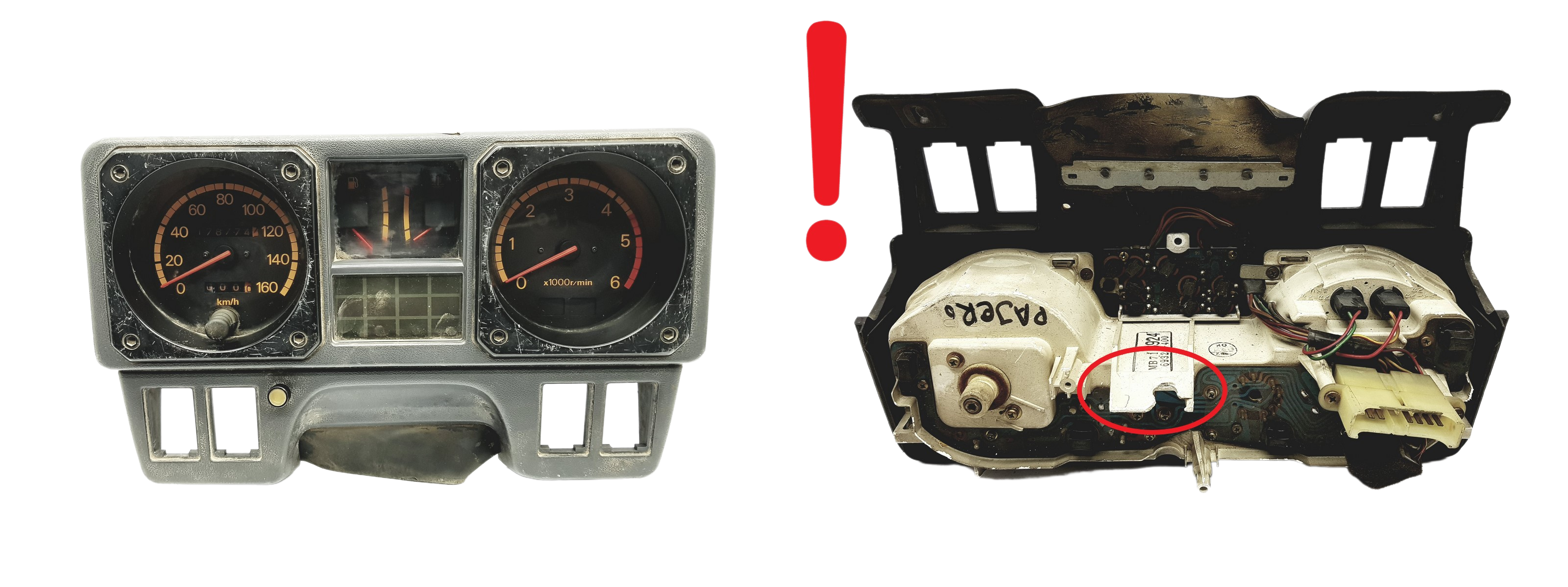 Conta-rotações Mitsubishi Pajero MB716924 69326-400 59391 main product photo