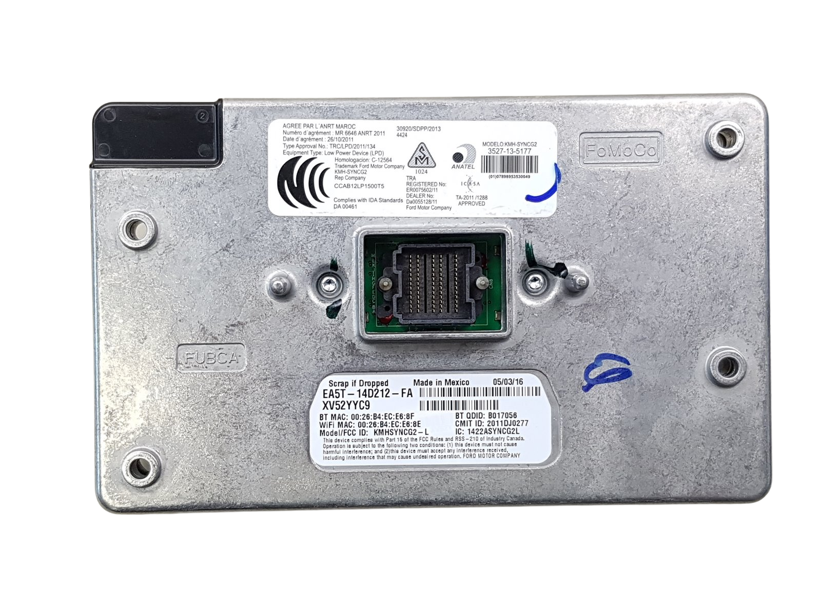 Unidade de Controlo Navi Ford EA5T-14D212-FA F1ET-14F239-AA FoMoCo main product photo