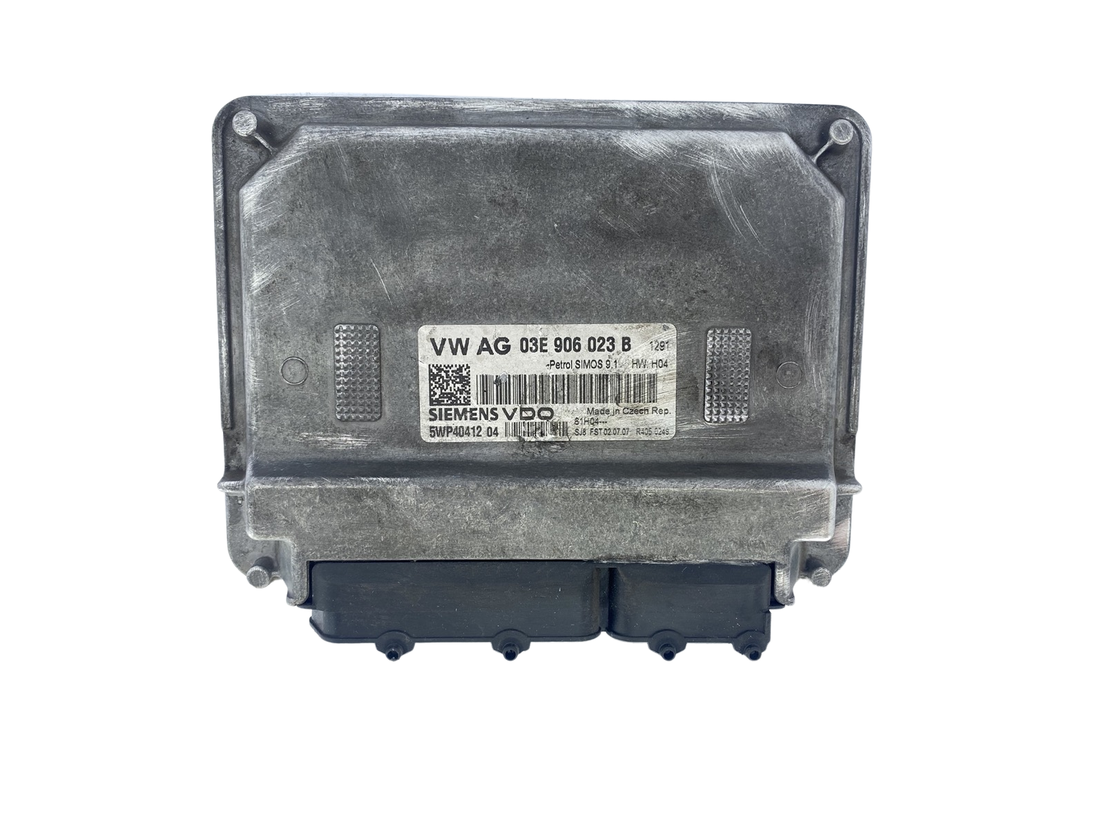 Unidade de Controlo 03E906023B 5WP40412 04 VW SKODA Siemens 50756 main product photo