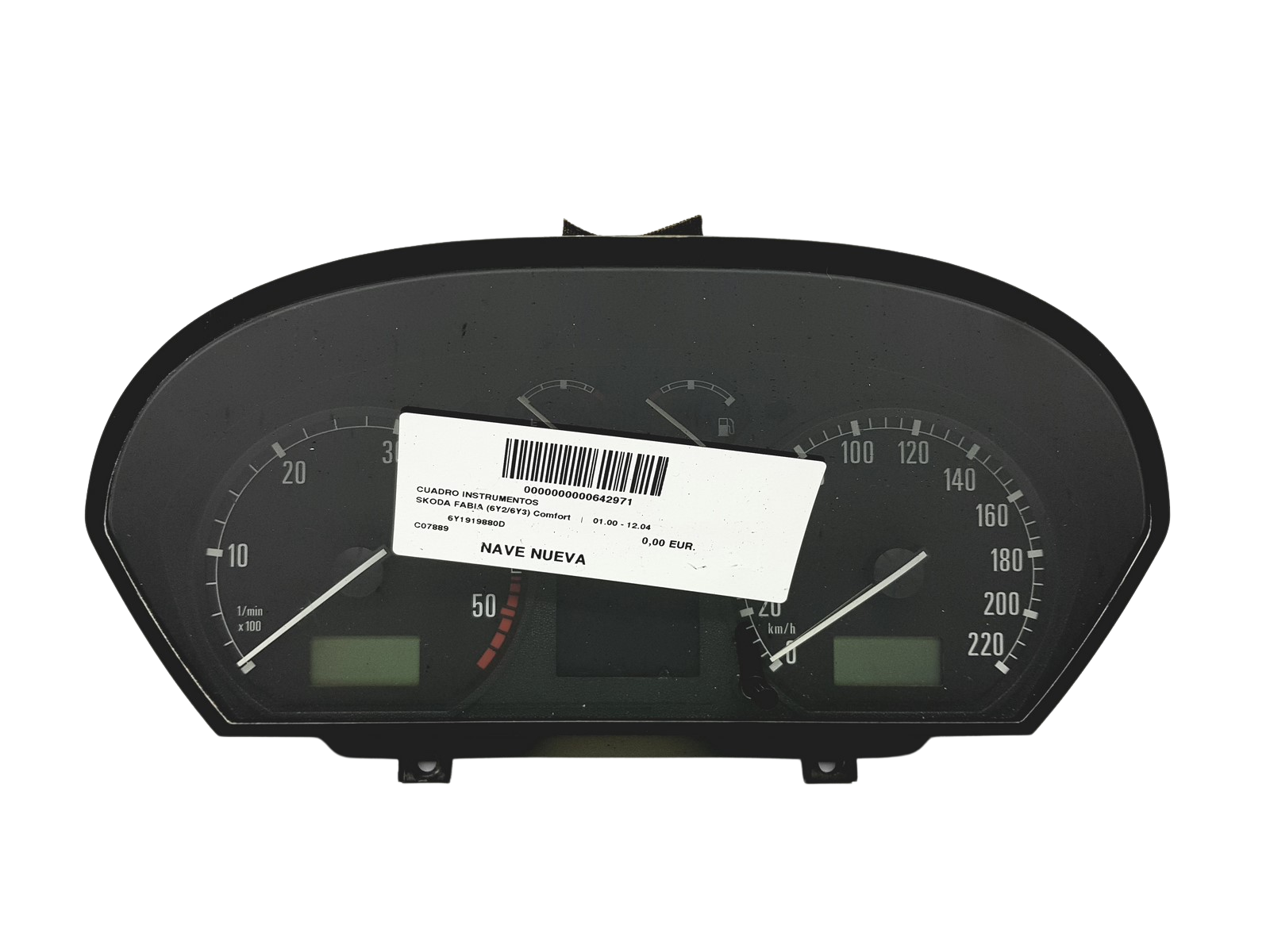 Conta-rotações Skoda Fabia 6Y1919880D 110080015007 58206 main product photo