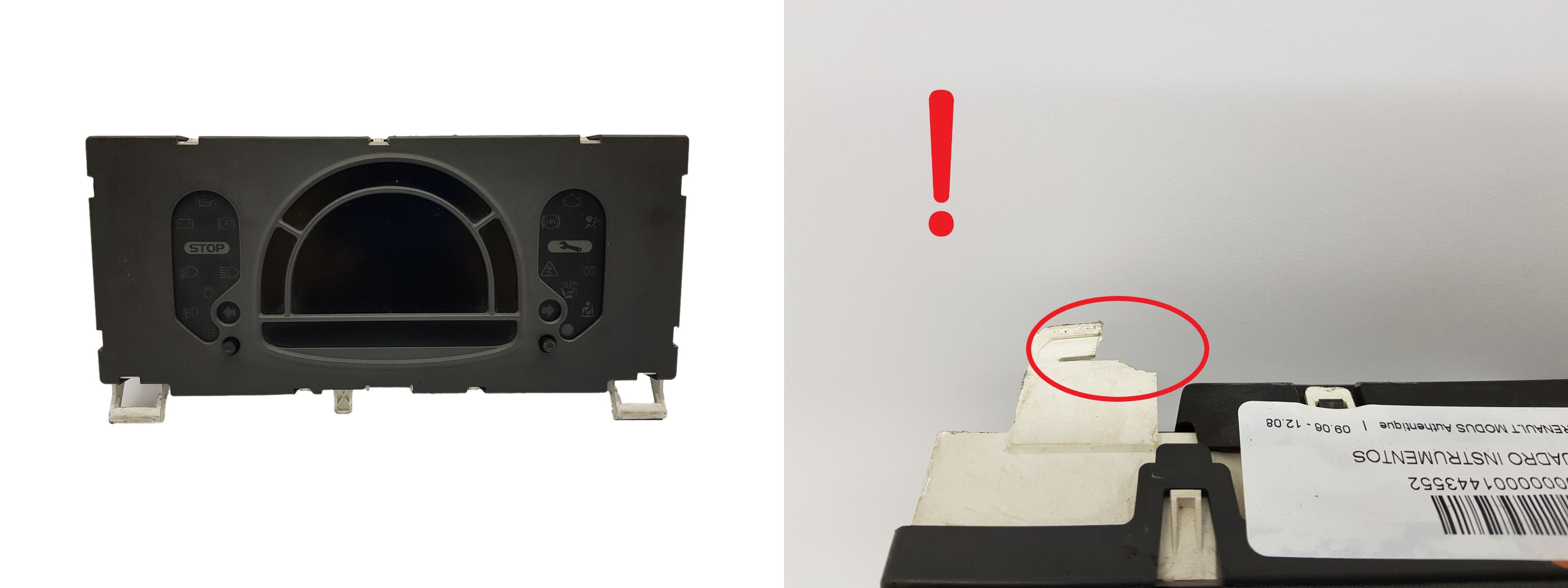 Conta-rotações Renault Modus P8200495308-F 1989 main product photo