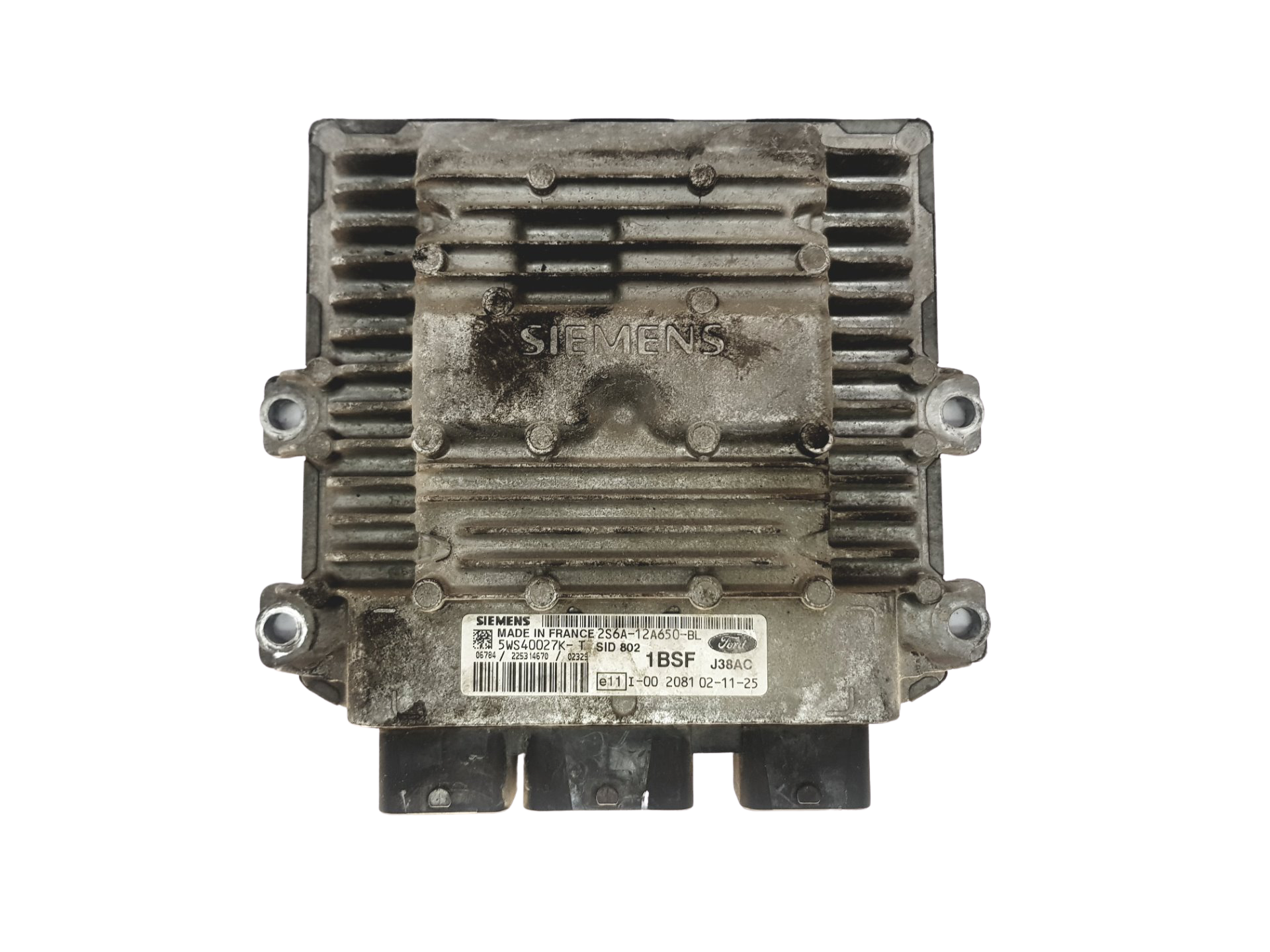 Unidade de Controlo 2S6A-12A650-BL 5WS40027K-T SID 802 Ford Siemens 29314 main product photo