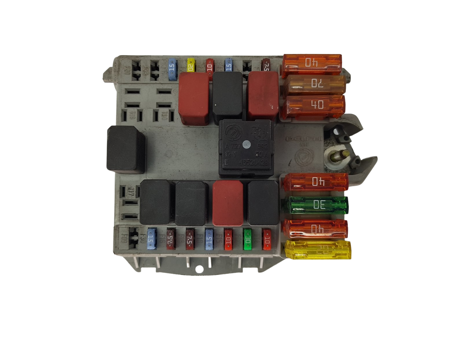 Caixa de fusíveis Fiat 51763772 Delphi 19991 main product photo
