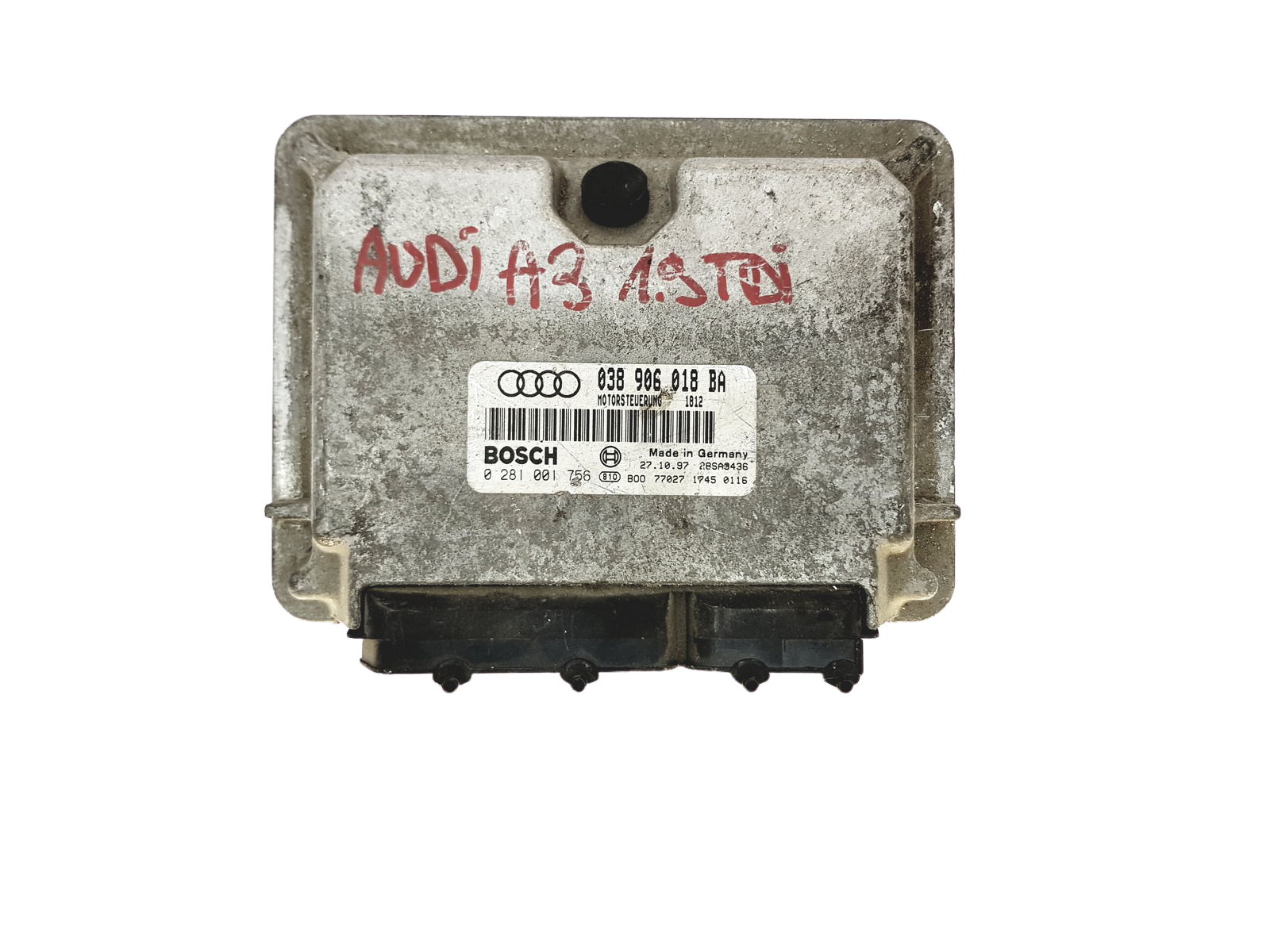 Unidade de Controlo 038906018BA 0281001756 Audi Bosch 24782 main product photo