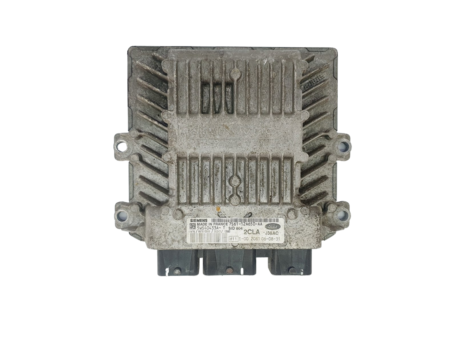 Unidade de Controlo 7S61-12A650-AA 5WS40433A-T SID 804 2CLA Ford Siemens 47261 main product photo
