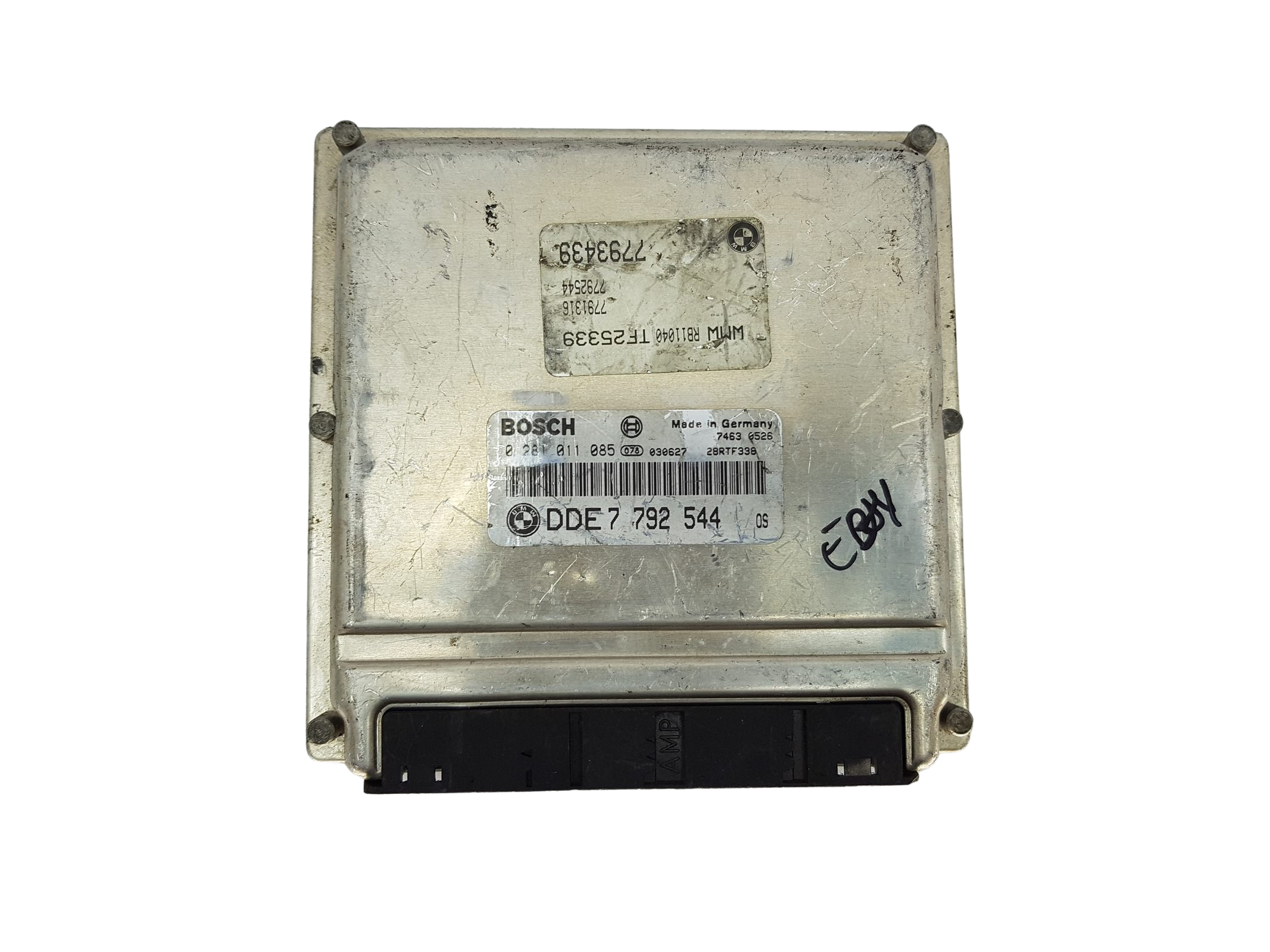 Unidade de Controlo do Motor ECU BMW 7792544 0281011085 Bosch 16168 main product photo