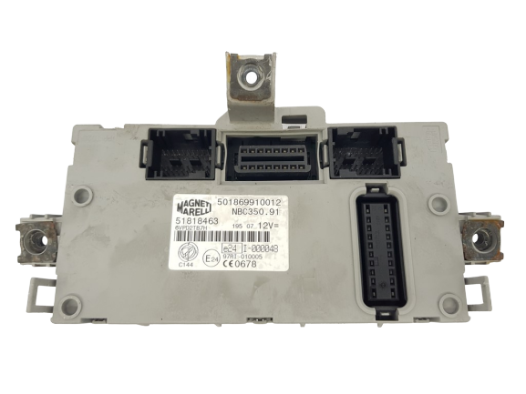 Módulo da unidade de controle BSI Fiat 51818463 501869910012 Magneti Marelli main product photo