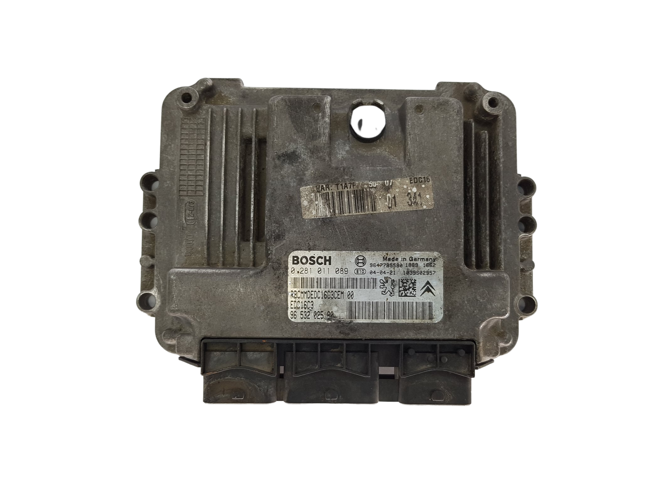 Unidade de Controlo PSA 0281011089 9653202580 9647785580 Bosch 19417 main product photo