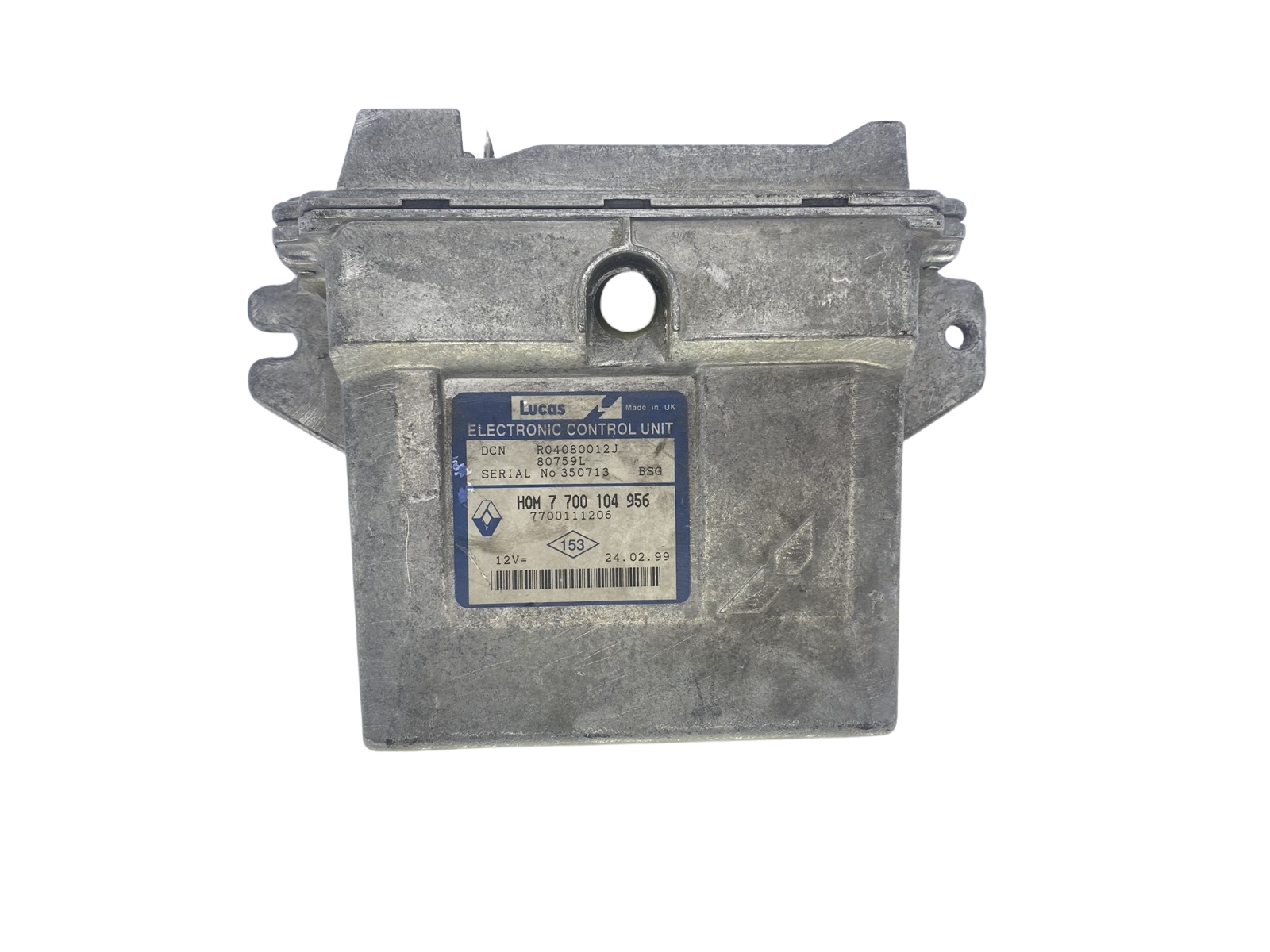 Unidade de Controlo 7700104956 7700111206 R04080012J 80759L Renault 55774 main product photo