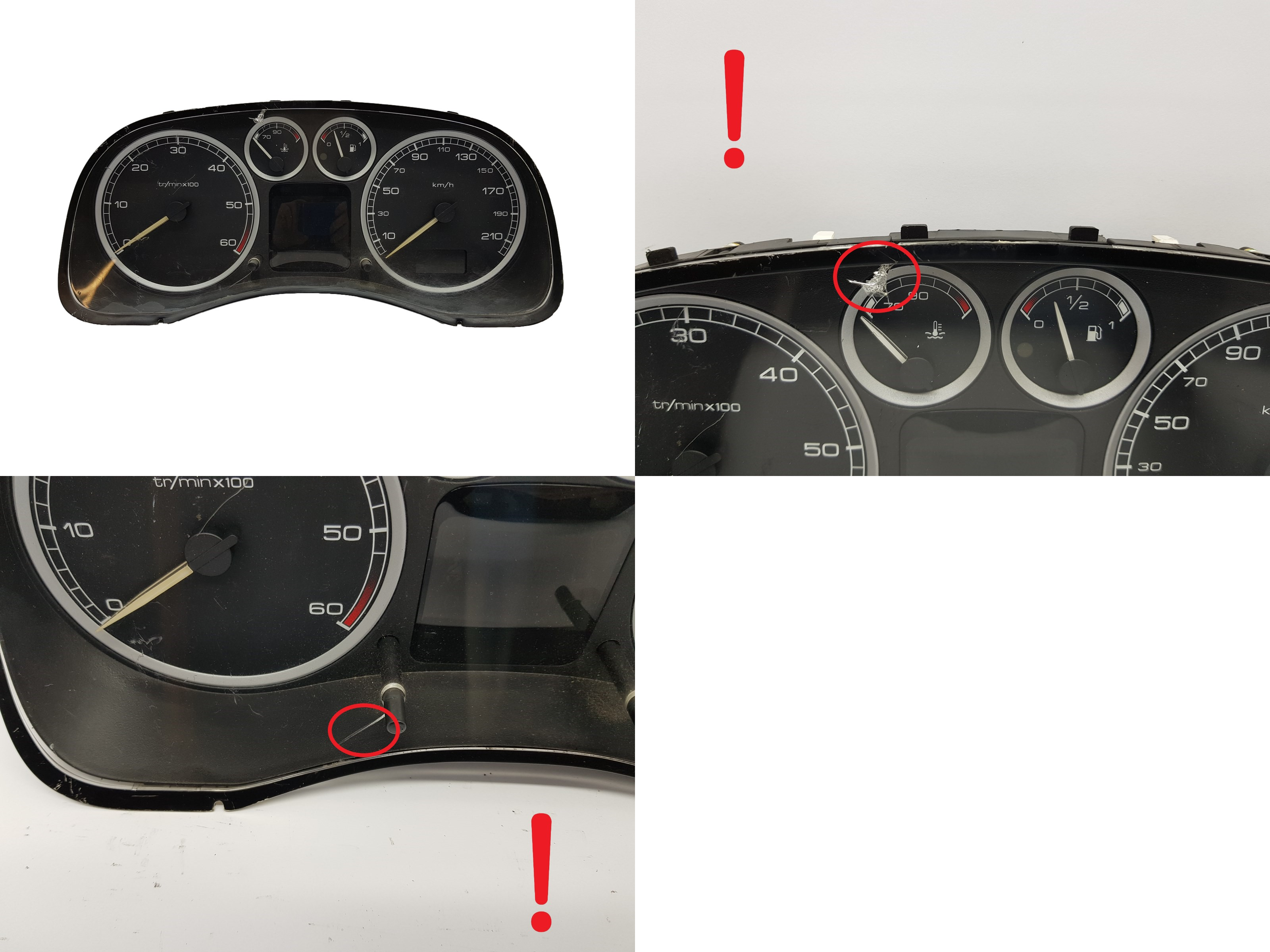 Velocímetro Peugeot 307 P9636708880 3101 main product photo