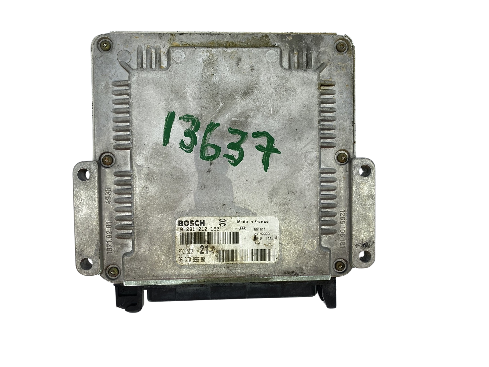 Unidade de Controlo 0281010162 9637089680 28FM0000 PSA Bosch 62535 main product photo