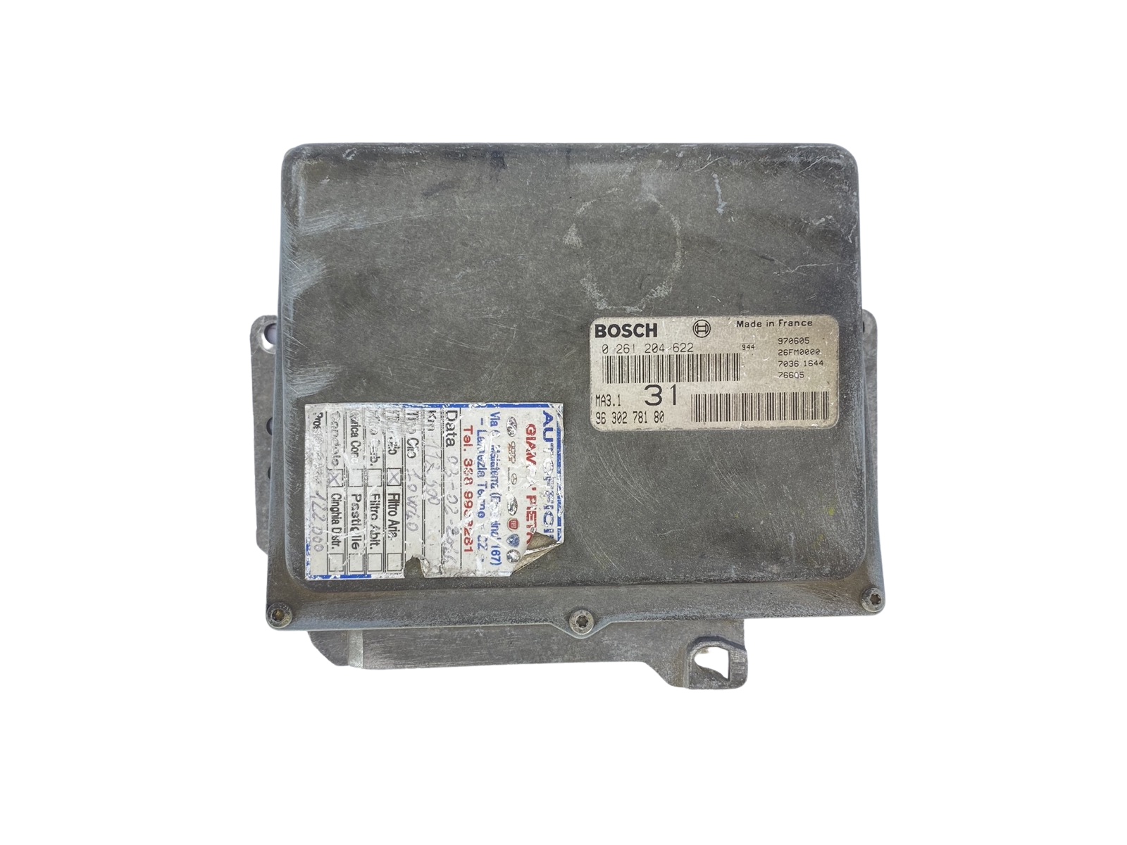 Unidade de Controlo 0261204622 9630278180 PSA Bosch 54889 main product photo