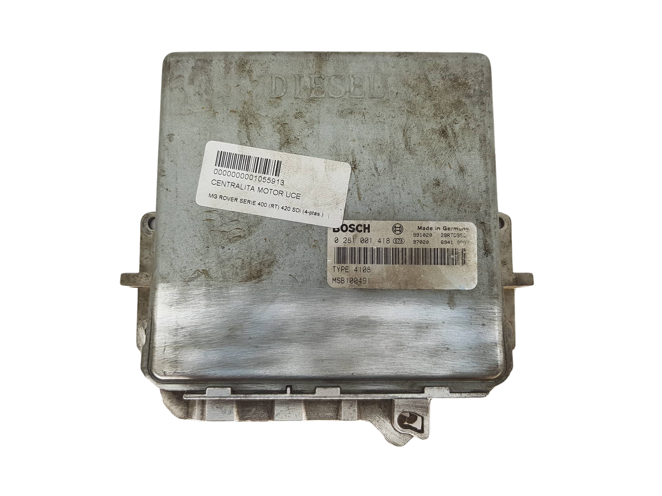 Unidade de Controlo MSB100491 0281001418 4108 Rover Bosch 3103 main product photo