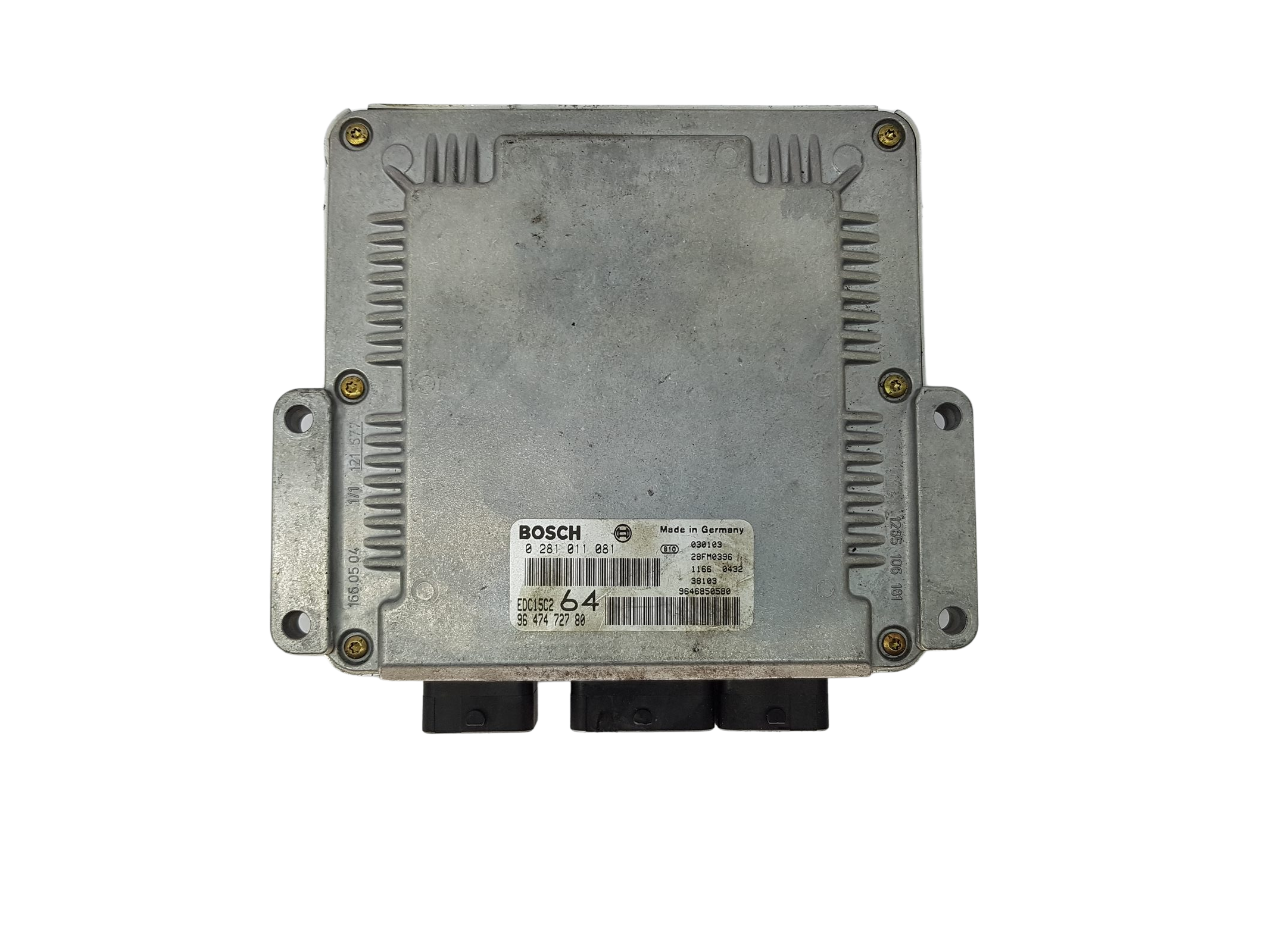 Unidade de Controlo PSA 0281011081 9647472780 9646850580 Bosch 15595 main product photo