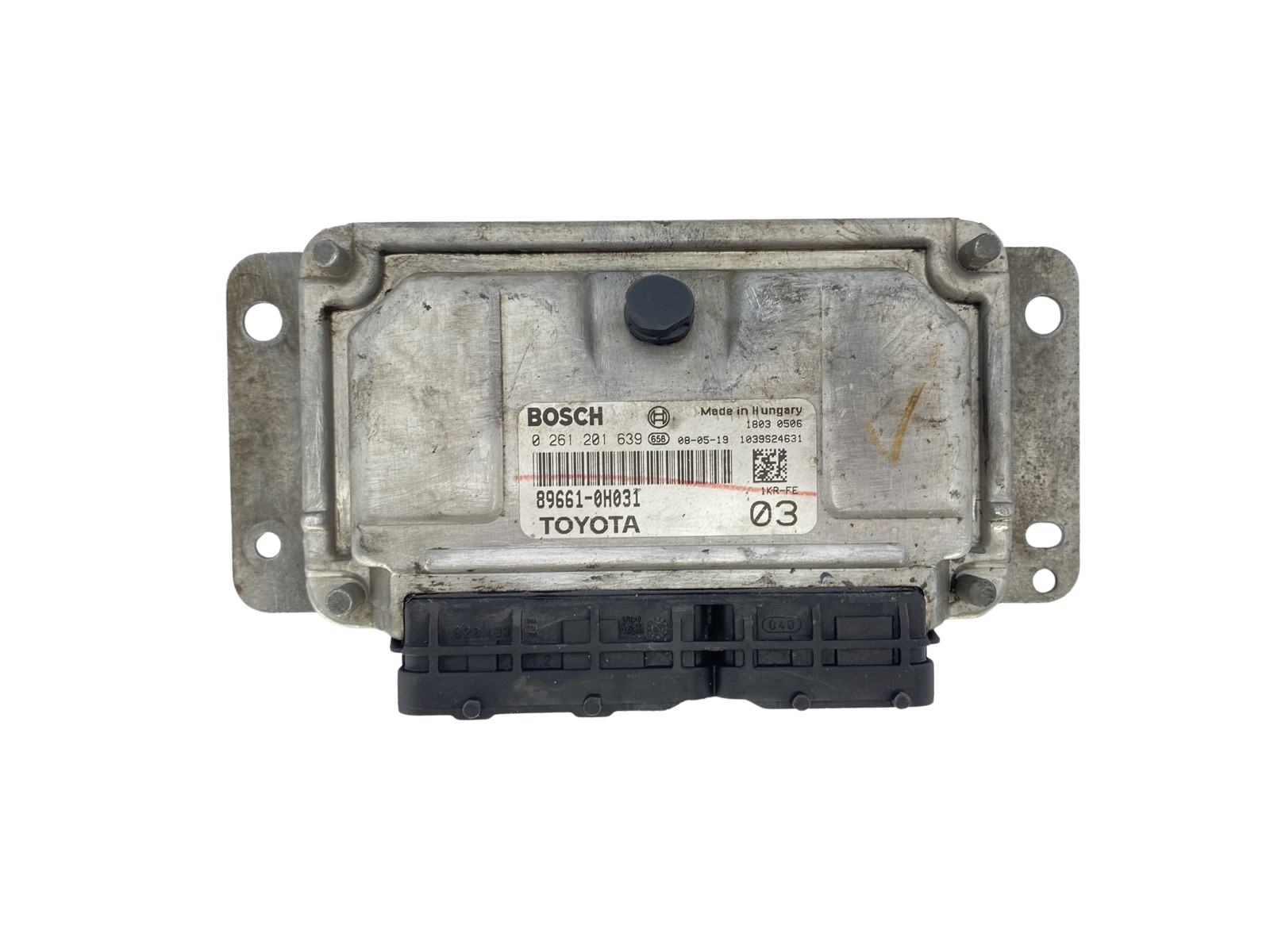Unidade de Controlo 89661-0H031 0261201639 Toyota Bosch main product photo
